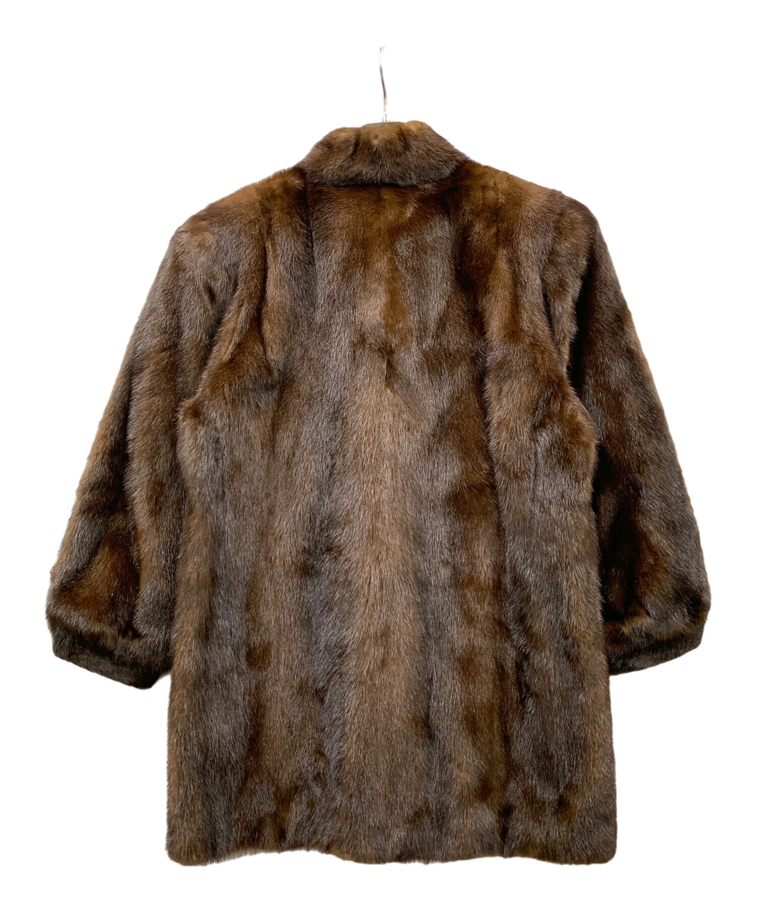 中古・古着通販】SAGA MINK (サガミンク) ミンクコート ブラウン