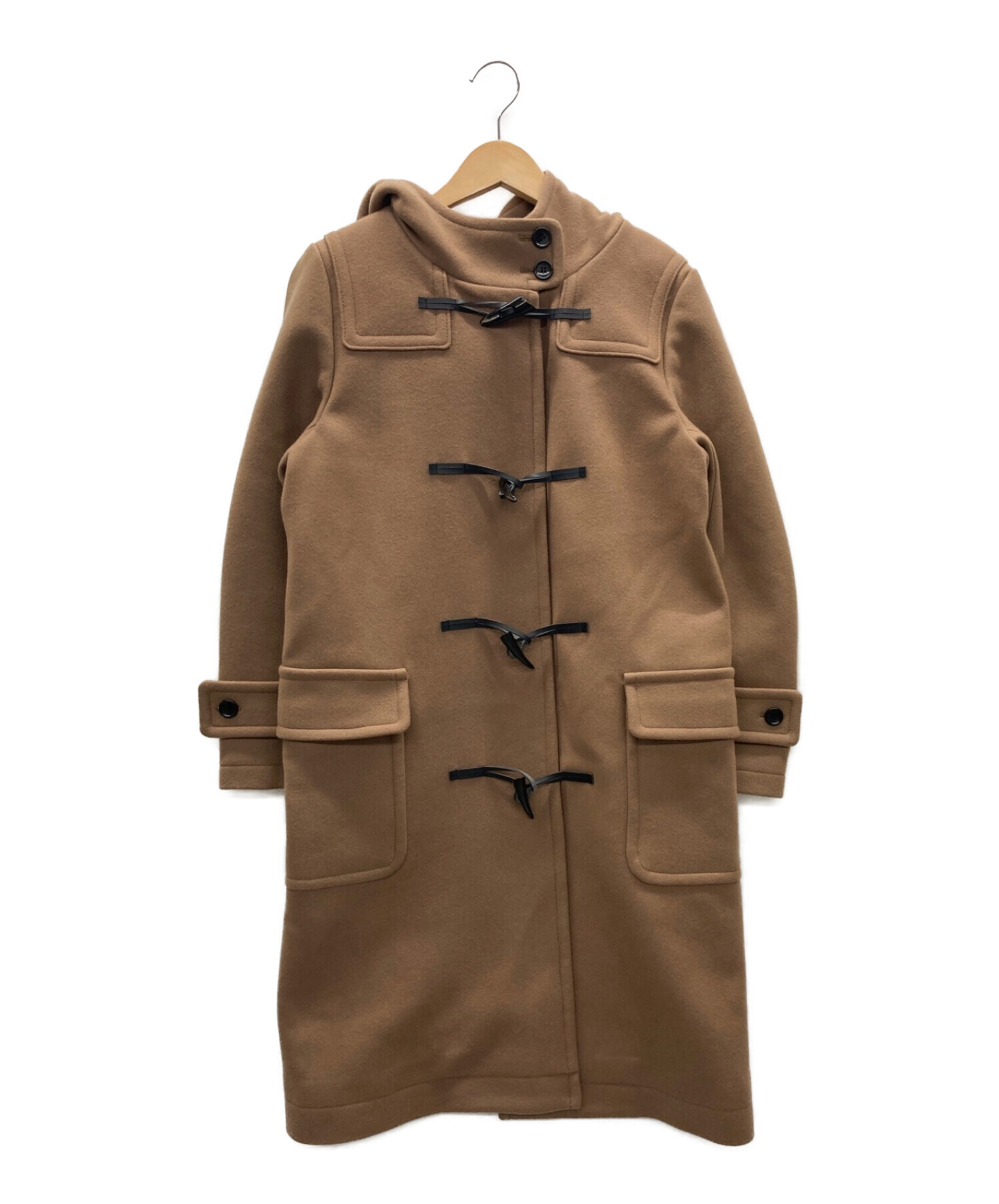 中古・古着通販】BABYLONE (バビロン) ロングダッフルコート キャメル