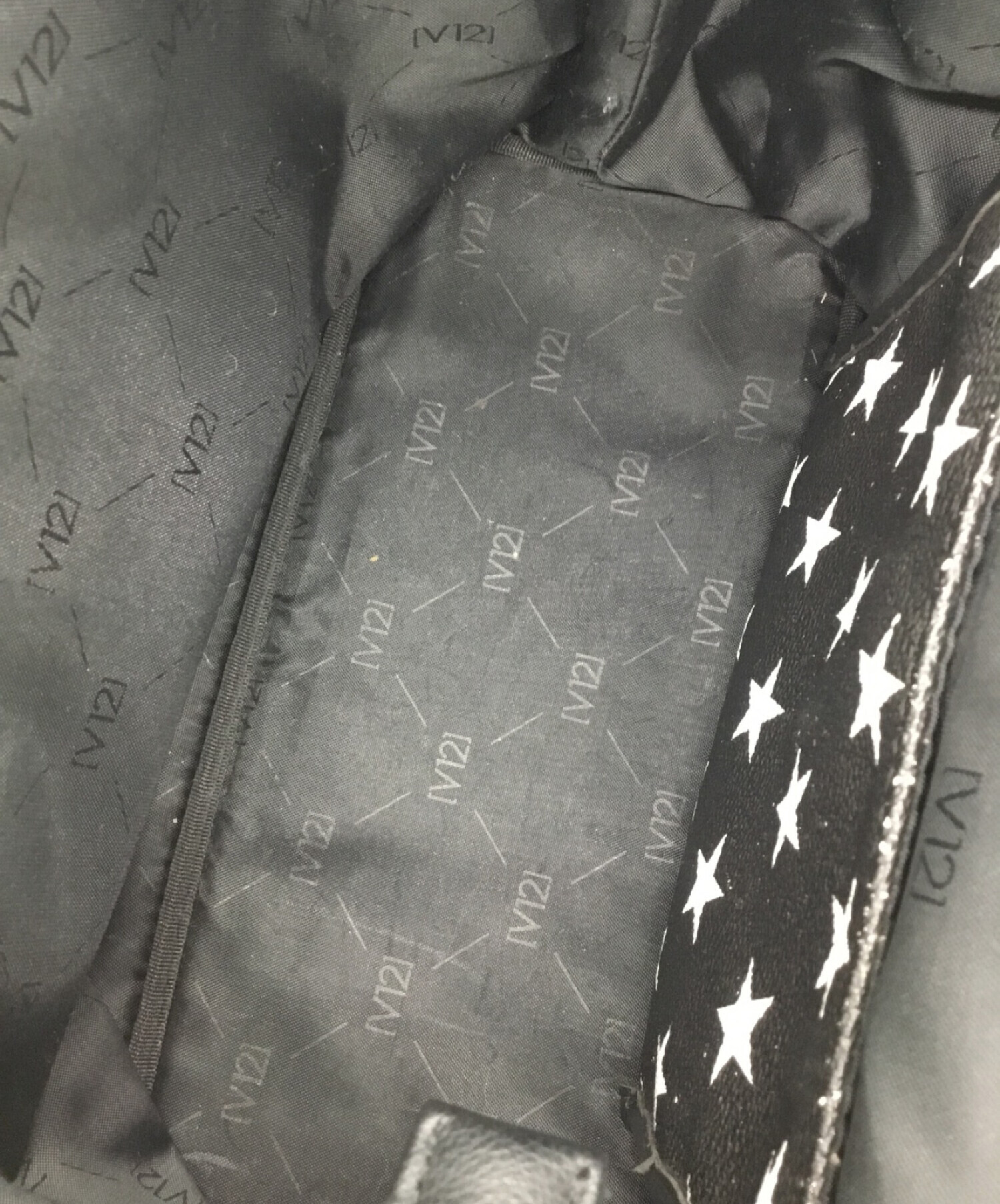 中古・古着通販】V12 (ヴィトゥエルブ) トートバッグ ブラック サイズ