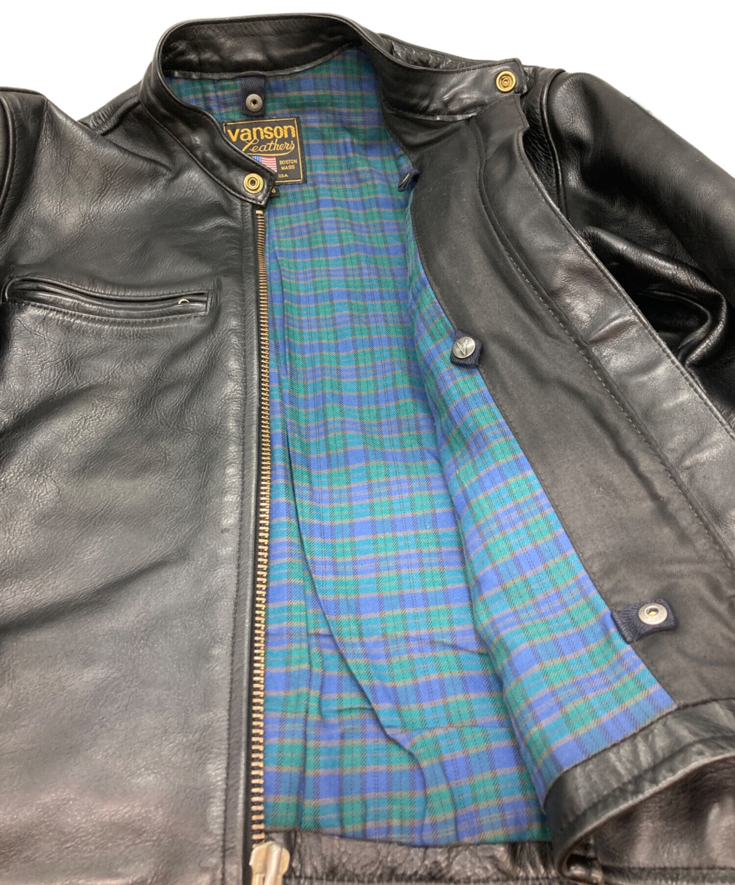 中古・古着通販】VANSON (バンソン) COMET/シングルライダース