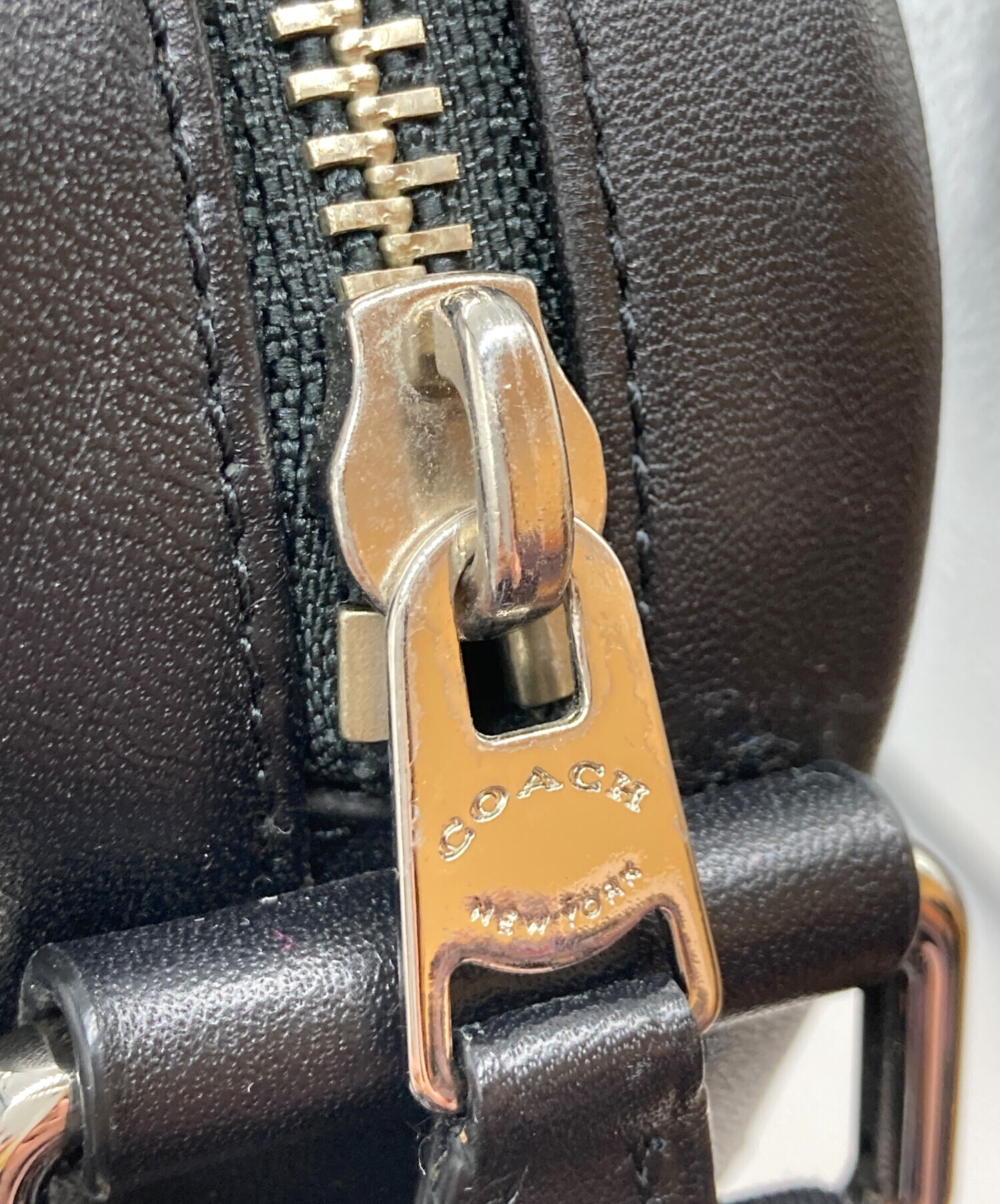 中古・古着通販】COACH (コーチ) シグネチャーPVC レザークロスボディ