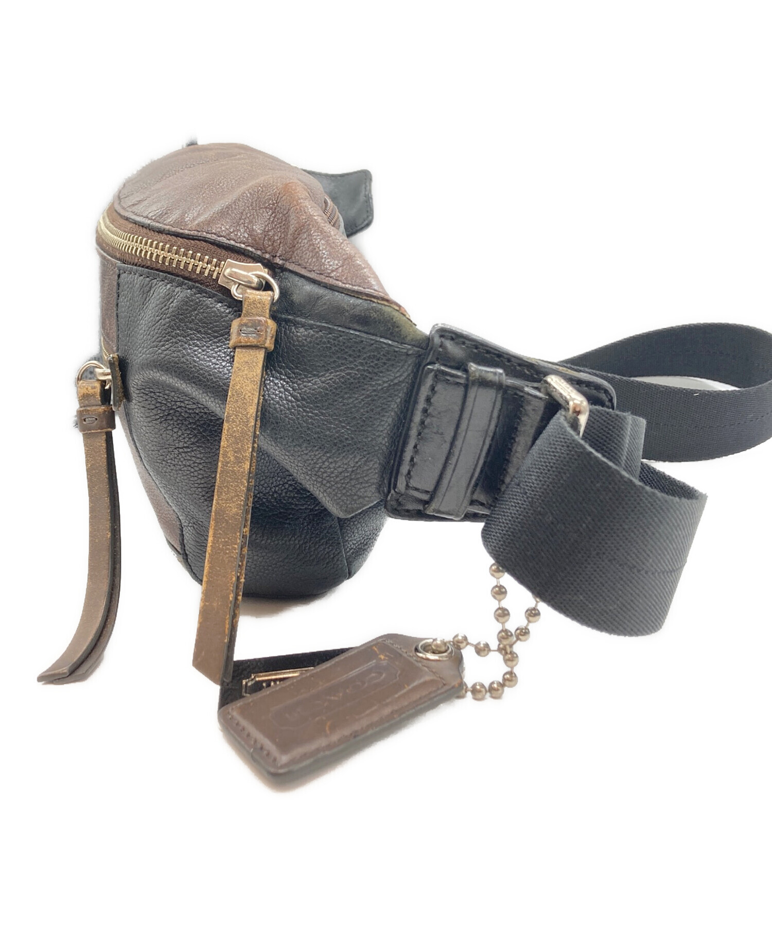 中古・古着通販】COACH (コーチ) トンプソンレザーボディバッグ