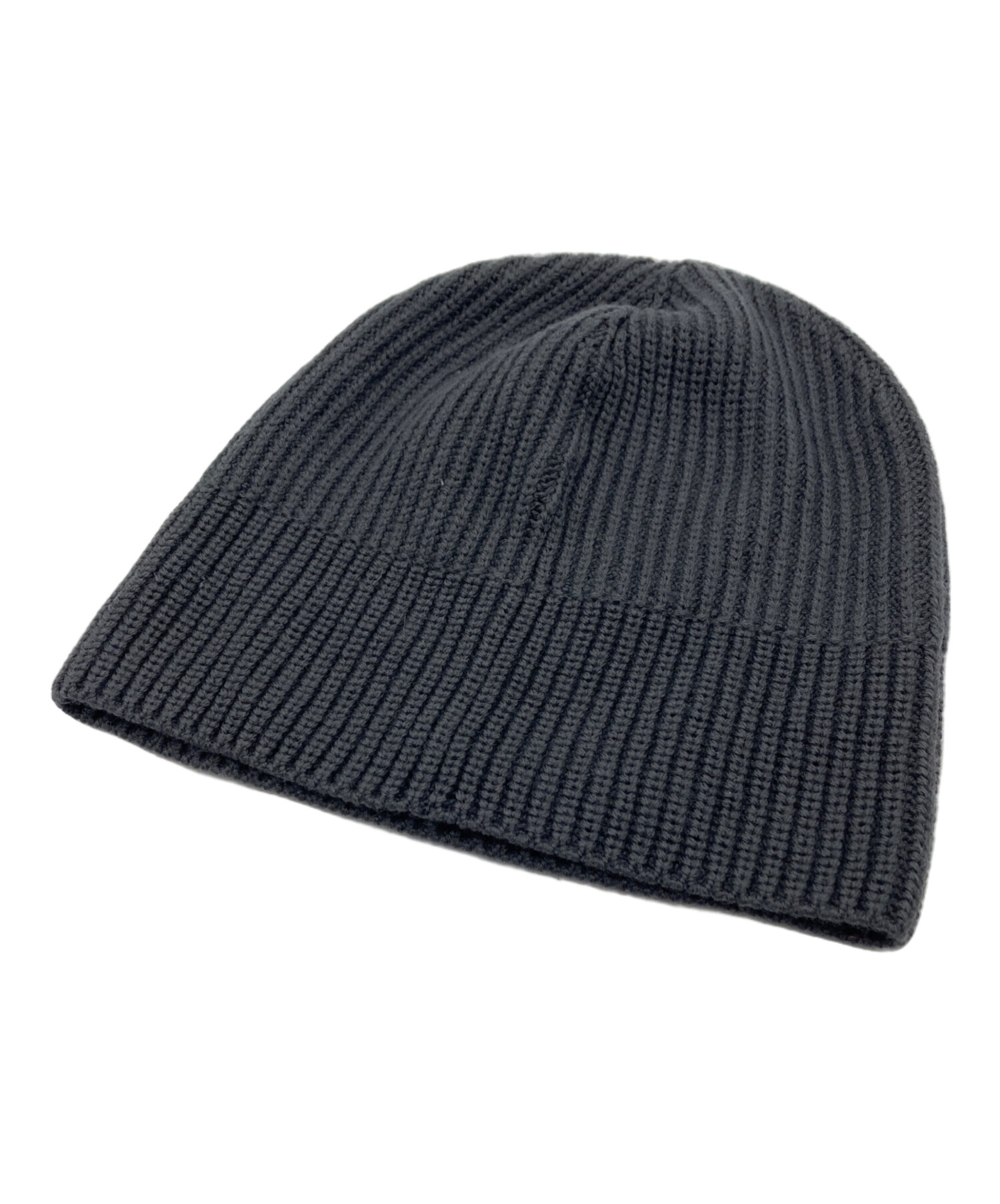 中古・古着通販】MONCLER (モンクレール) ニット帽 グレー サイズ:UNI