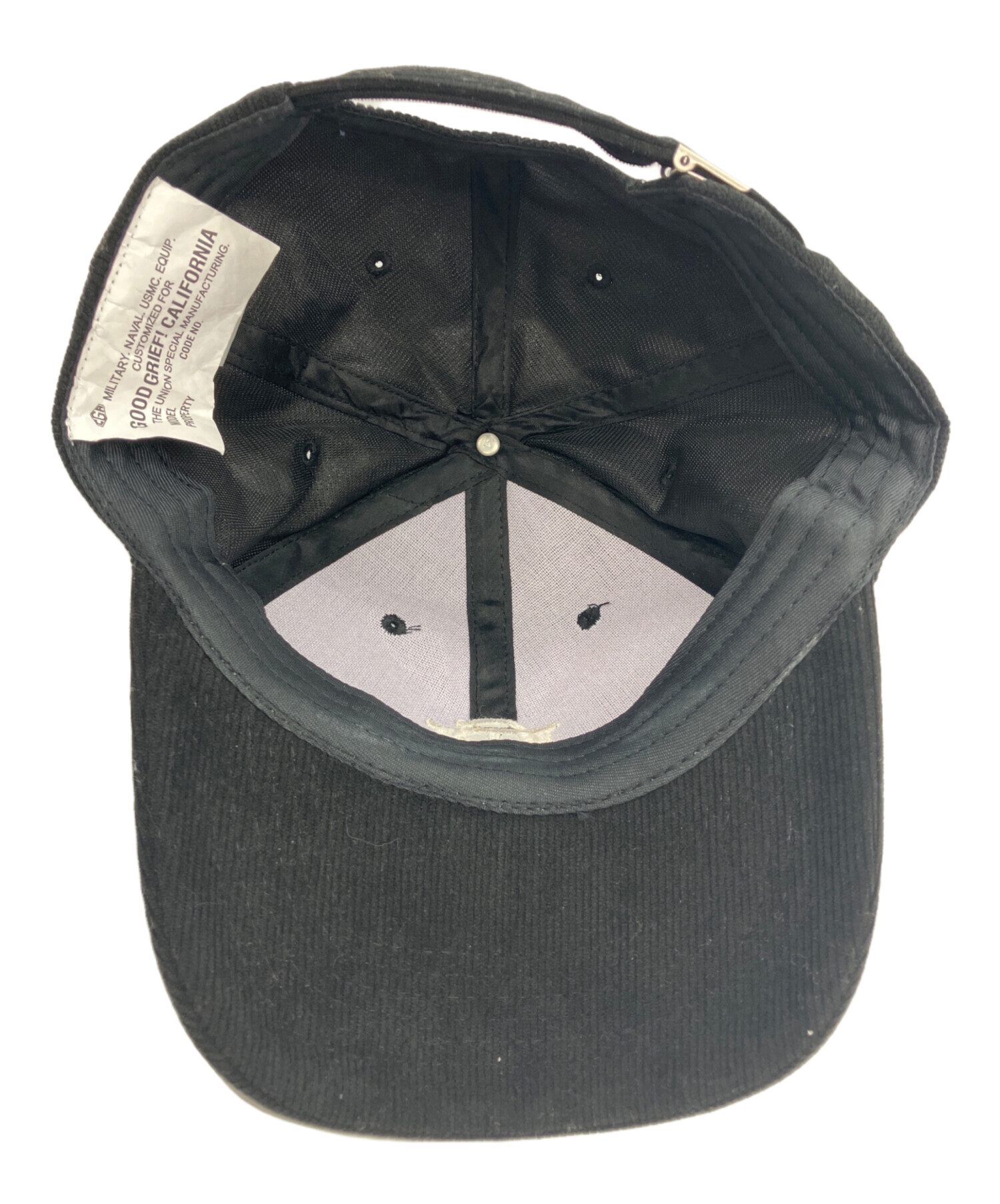 GOOD GRIEF!/グッドグリーフCORDUROY MONOGRAM CAP GOOD GRIEF!/グッド