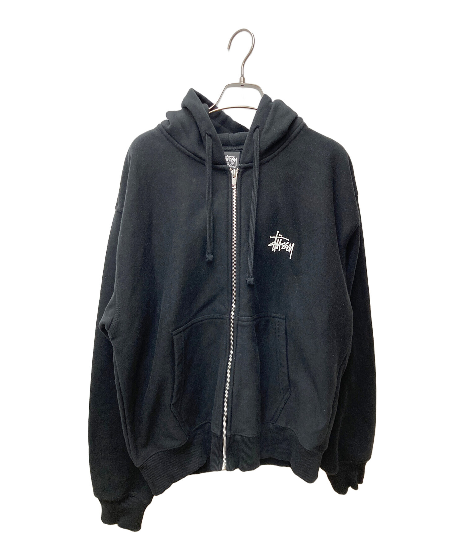 中古・古着通販】stussy (ステューシー) Basic Zip Hoodジップパーカー