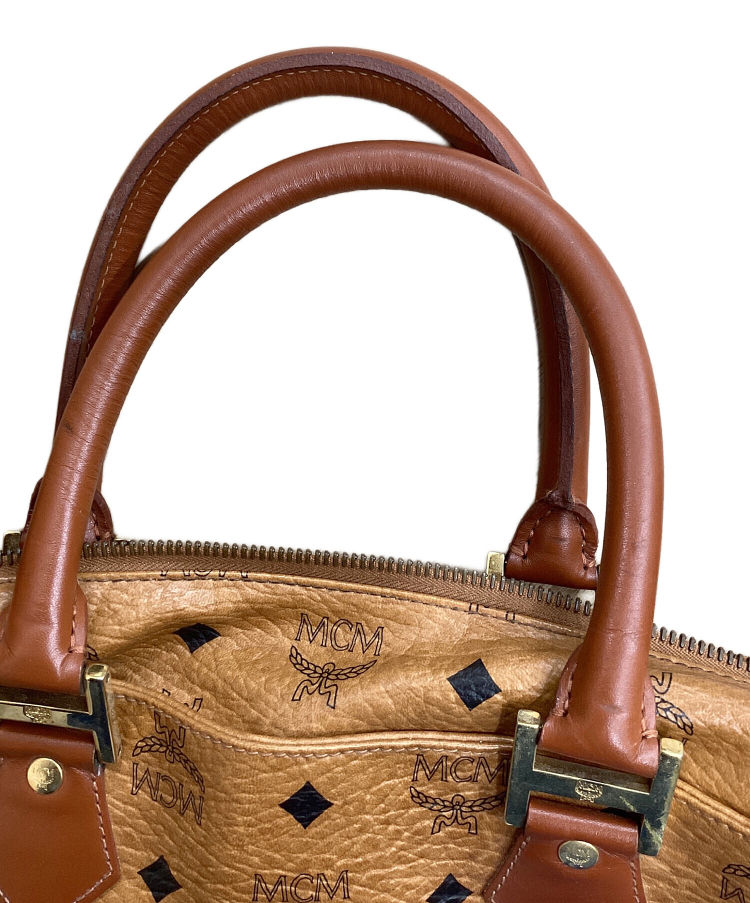 中古・古着通販】MCM (エムシーエム) オールドミニボストンバッグ