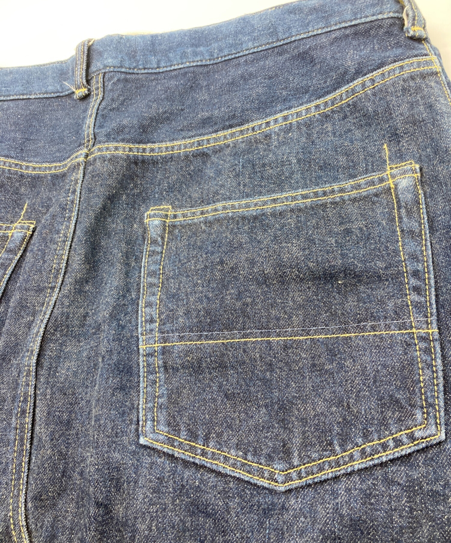 中古・古着通販】GANRYU (ガンリュウ) デニムサルエルパンツ