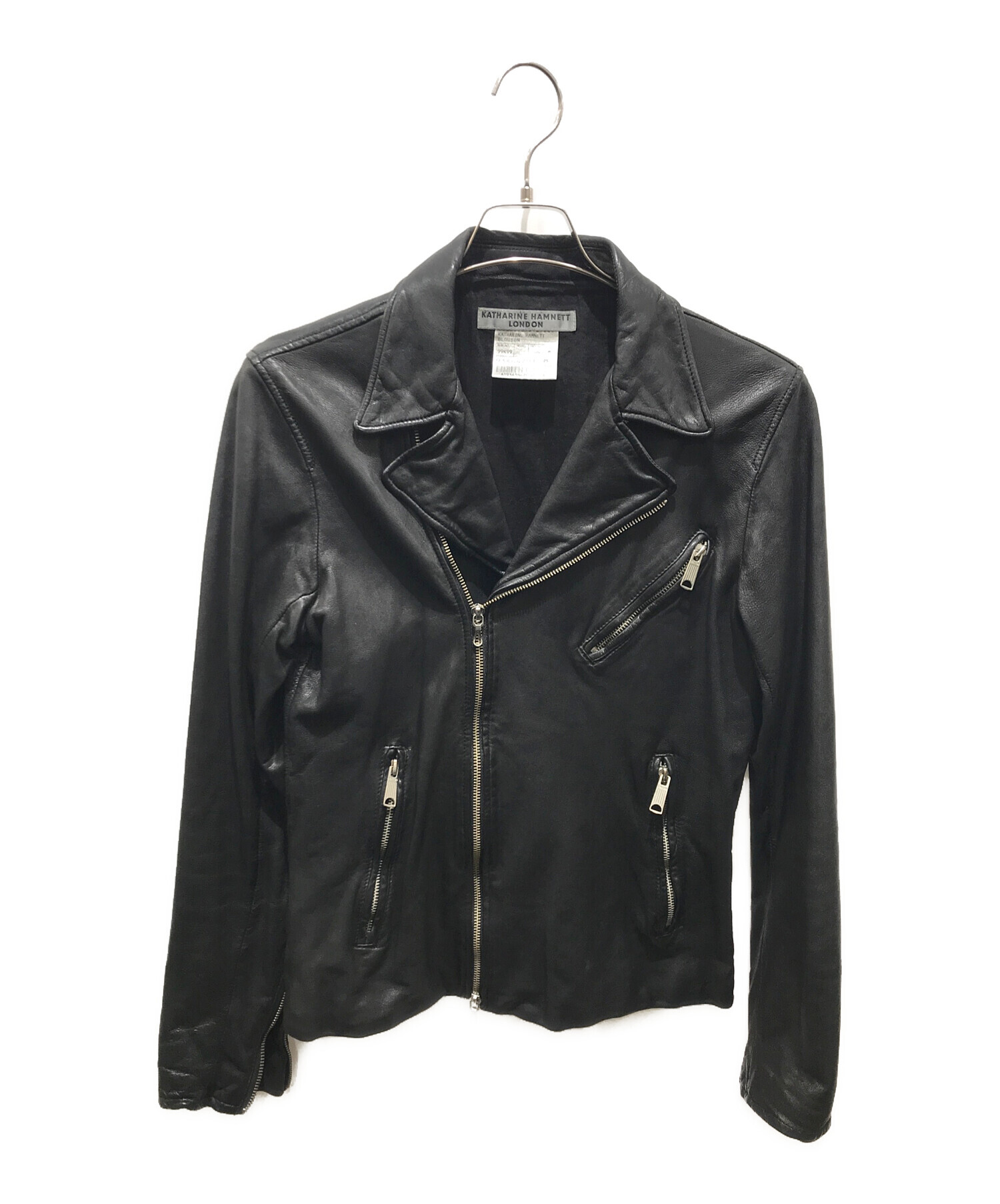 中古・古着通販】KATHARINE HAMNETT (キャサリンハムネット) レザー