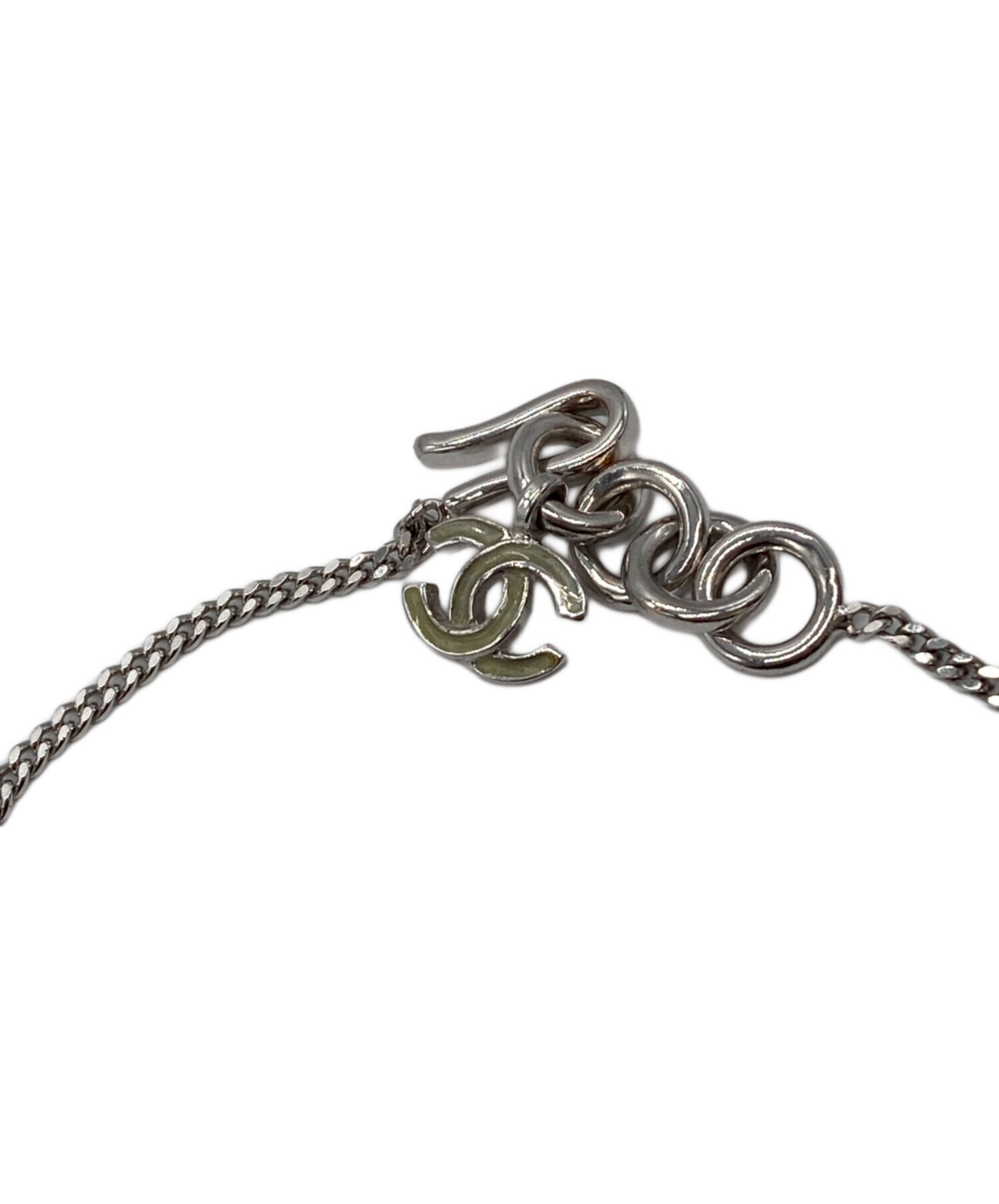 中古・古着通販】CHANEL (シャネル) ココマーククローバーネックレス