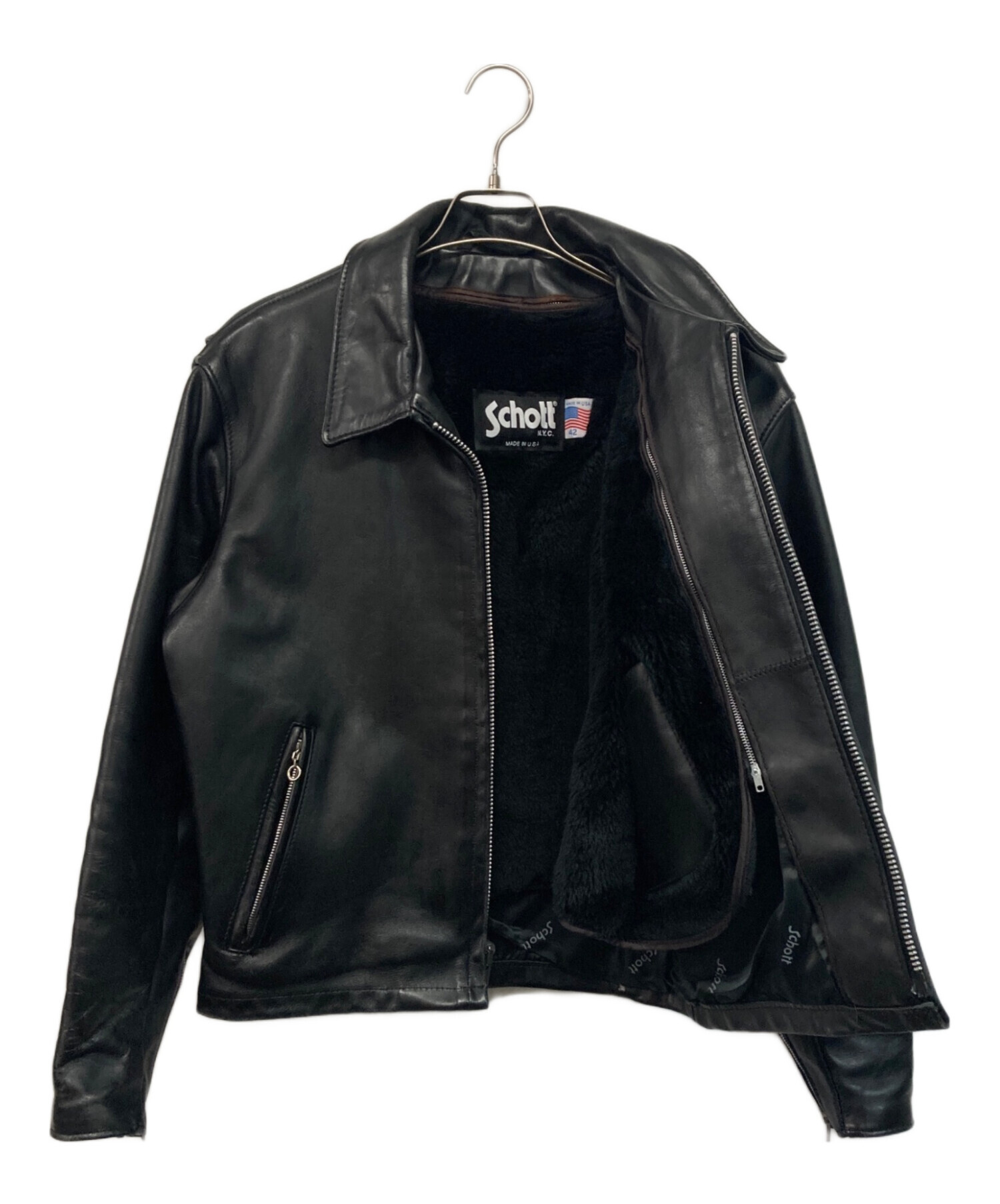 中古・古着通販】Schott (ショット) 642ライナー付ステアハイド