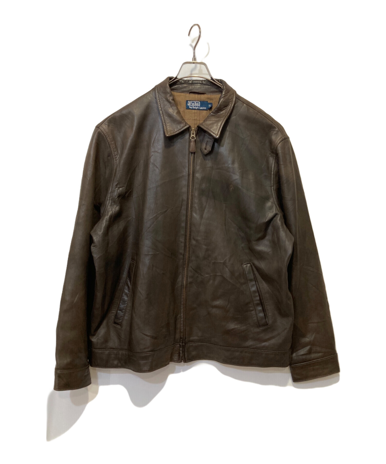 中古・古着通販】POLO RALPH LAUREN (ポロ・ラルフローレン) レザー