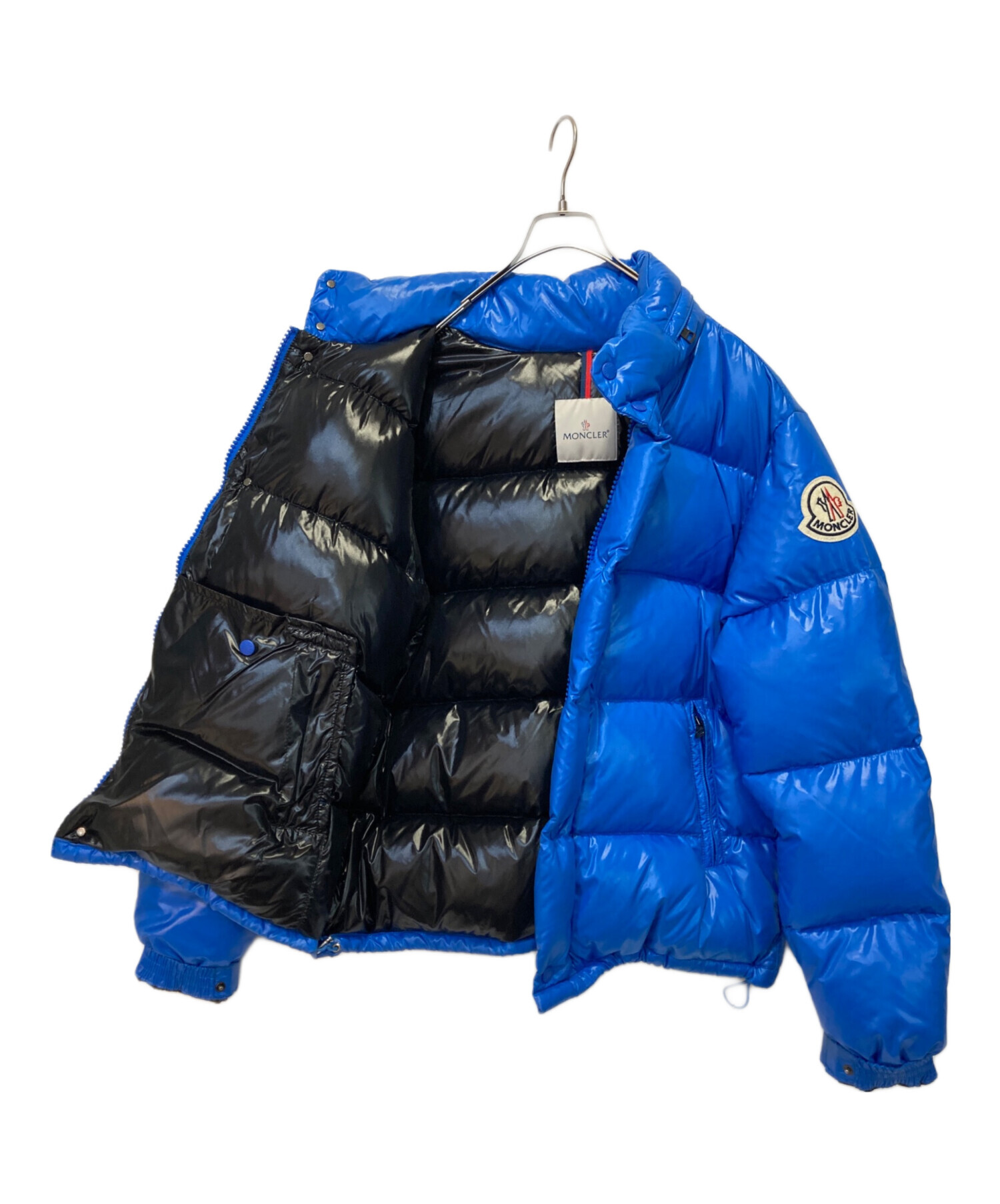 中古・古着通販】MONCLER (モンクレール) ダウンジャケット ブルー