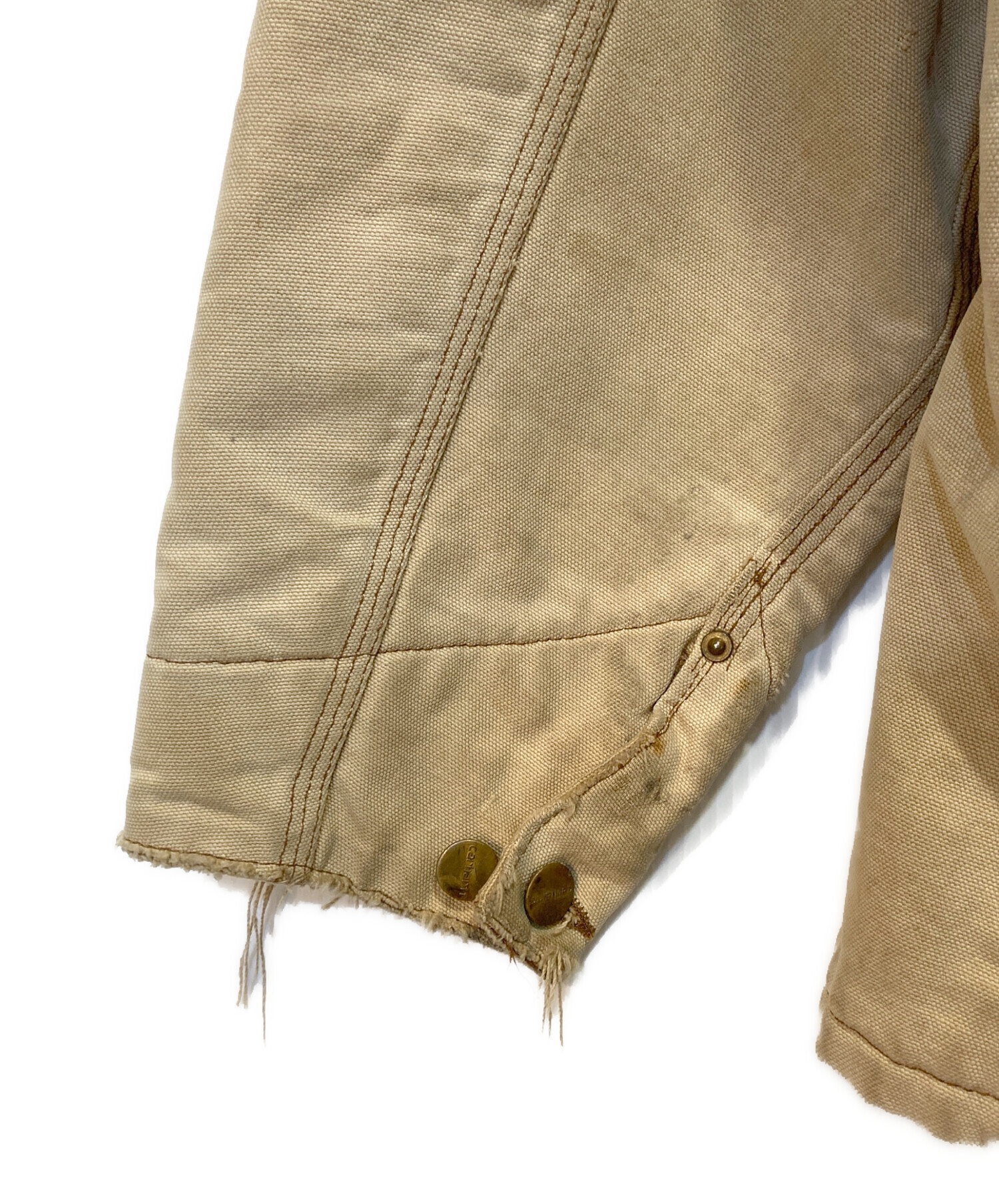 中古・古着通販】CarHartt (カーハート) カバーオール ベージュ サイズ