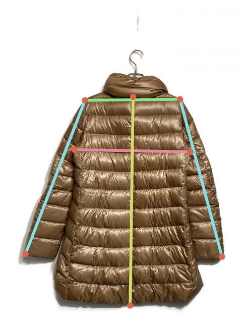 中古・古着通販】HERNO (ヘルノ) ハイネックダウンジャケット ブラウン