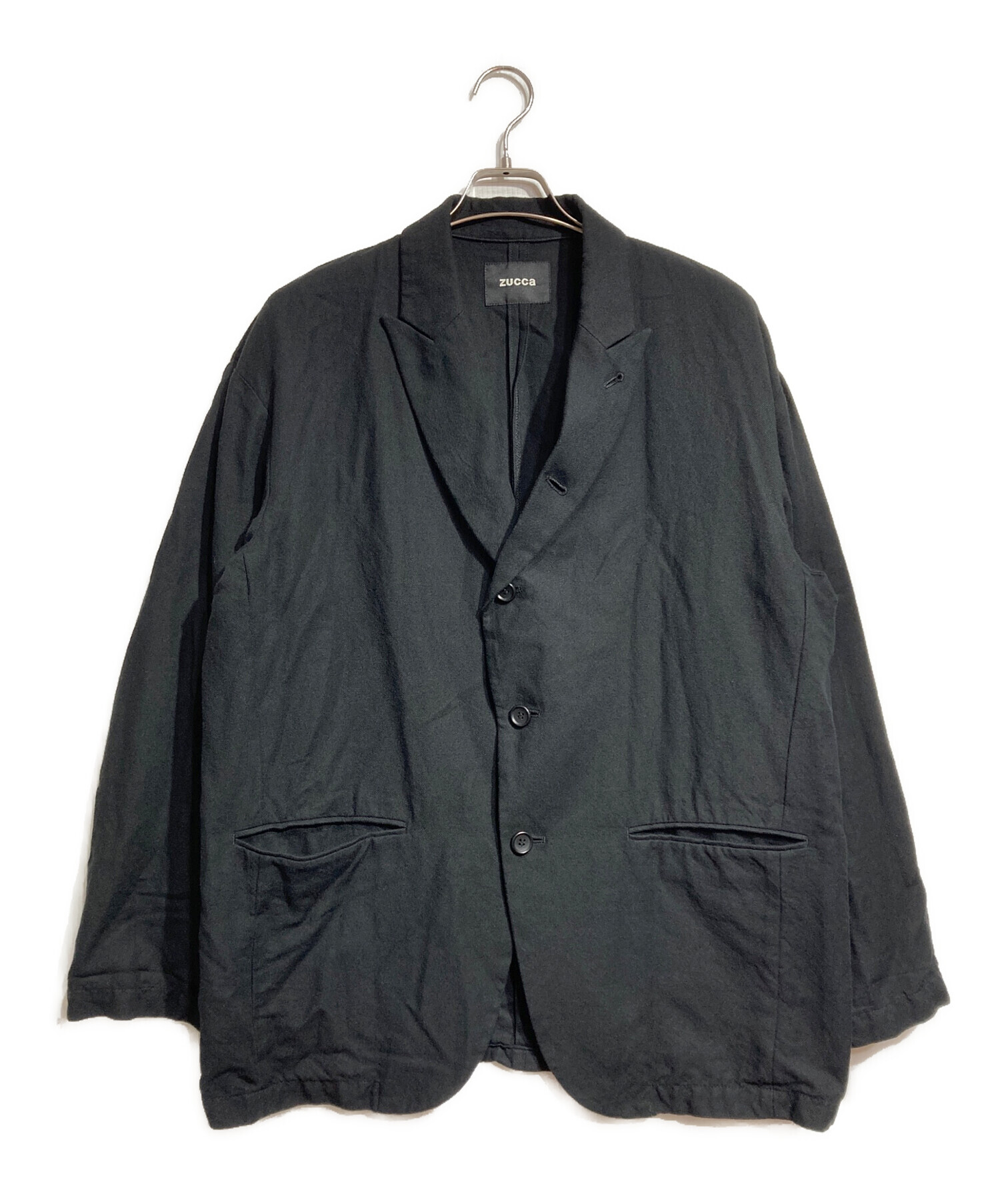 中古・古着通販】ZUCCA (ズッカ) ウールコットン縮絨ジャケット/ Wool