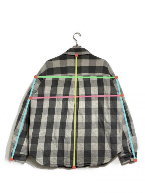 中古・古着通販】UNUSED (アンユーズド) CPOブロックチェックシャツ