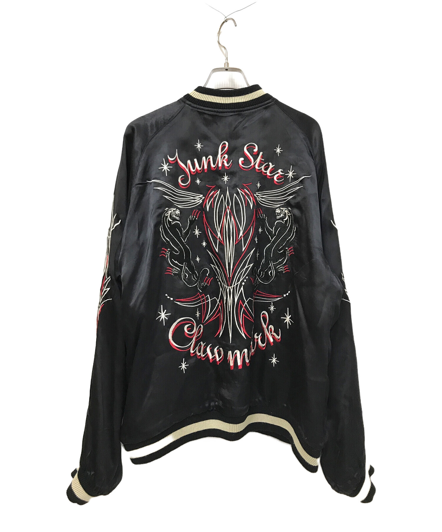 中古・古着通販】JUNK STAR (ジャンクスター) スカジャン ブラック