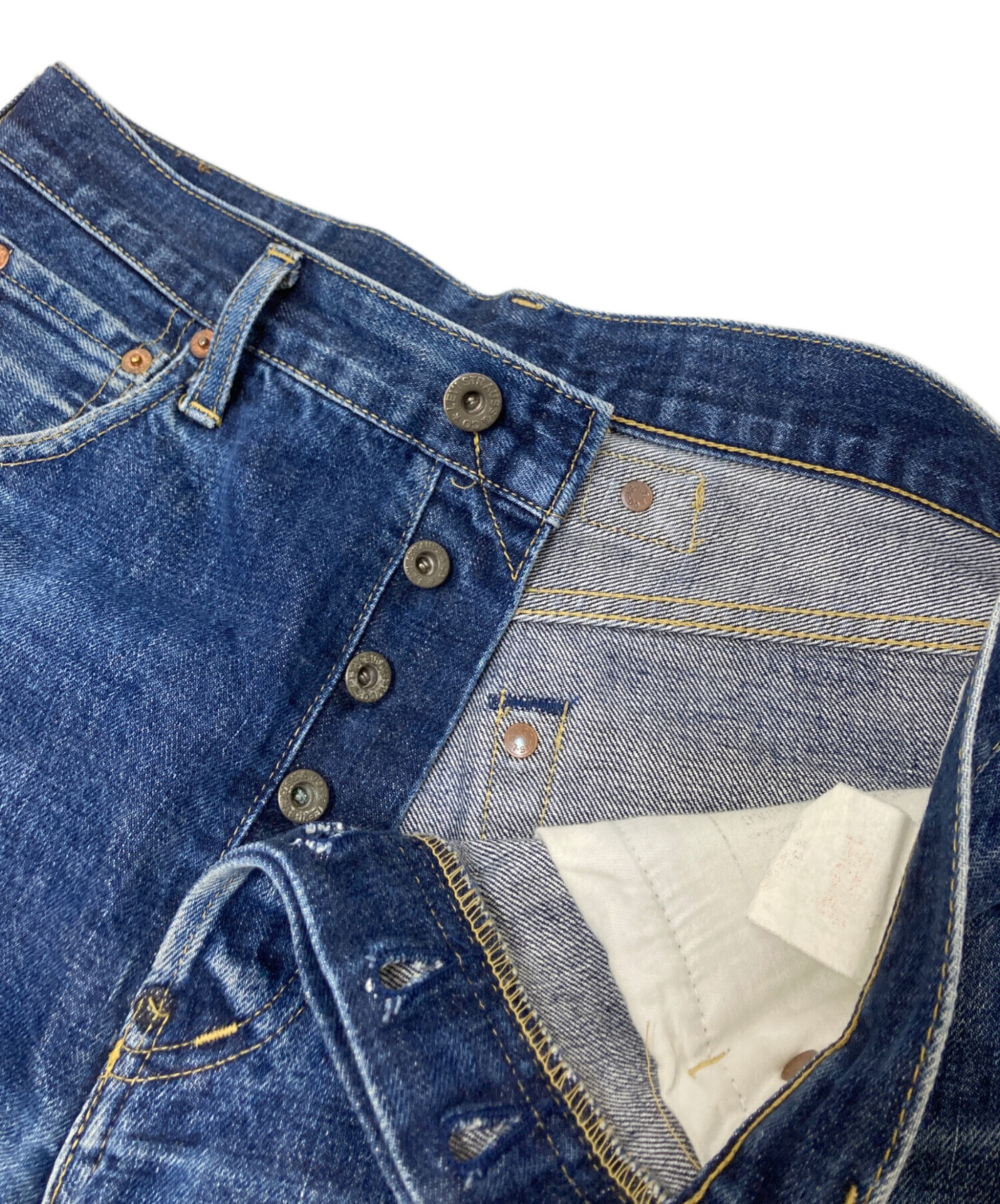中古・古着通販】LEVI'S (リーバイス) 復刻702デニムパンツ インディゴ
