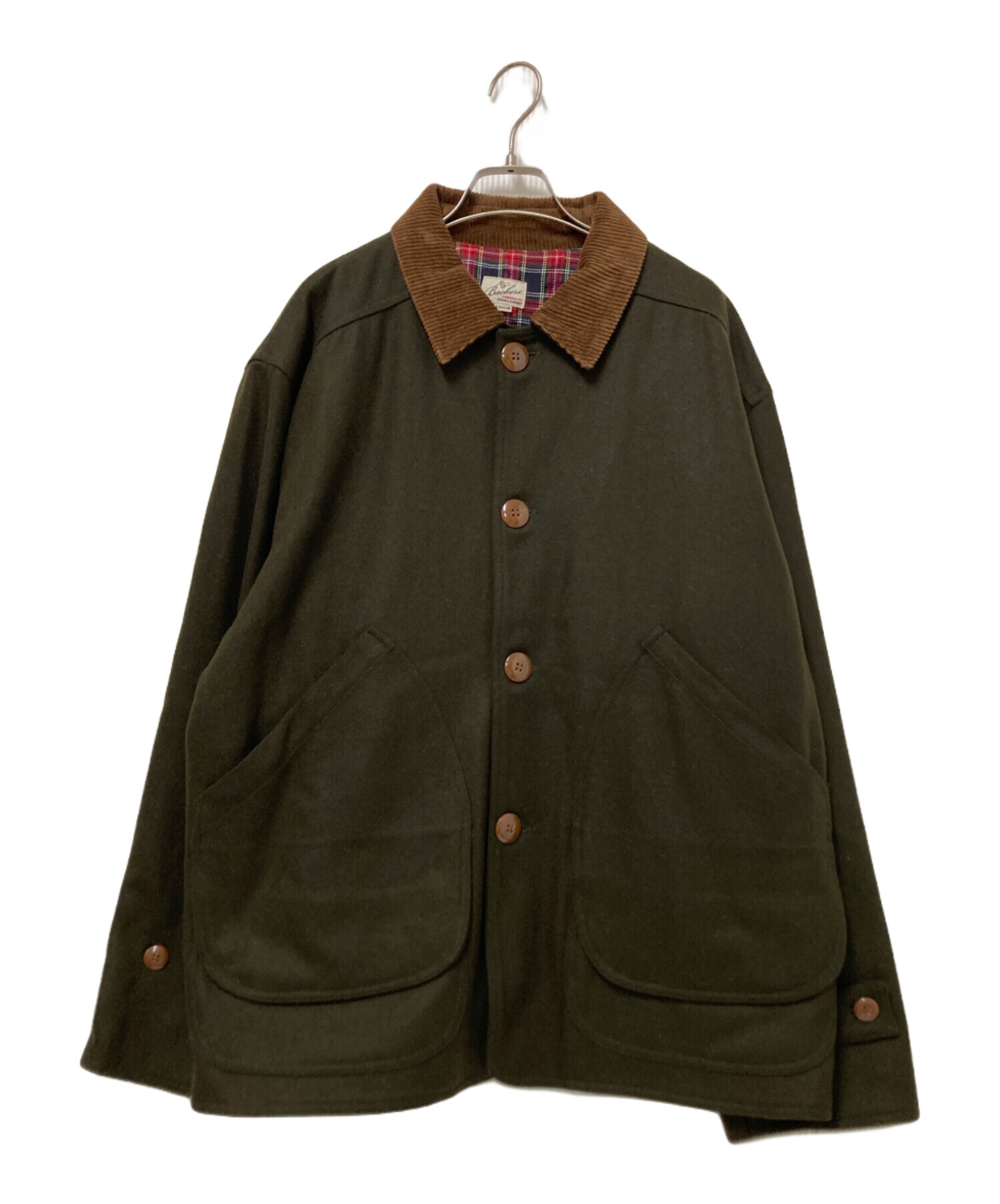 中古・古着通販】BACKERS (バッカーズ) 襟コーデュロイジャケット