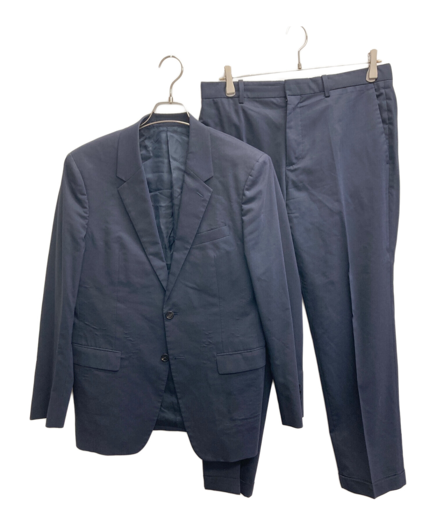中古・古着通販】theory (セオリー) セットアップスーツ ネイビー
