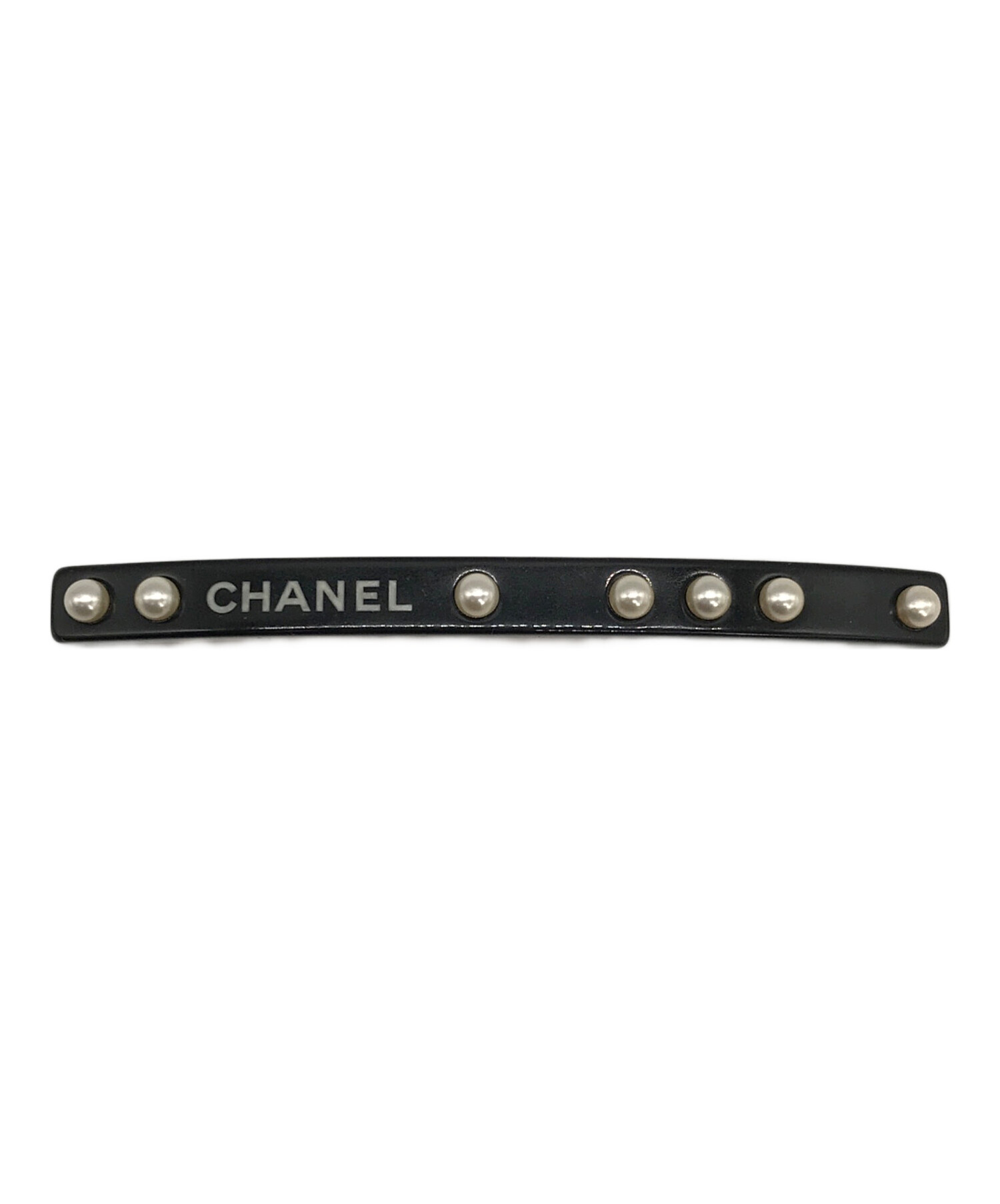 中古・古着通販】CHANEL (シャネル) バレッタ ブラック｜ブランド
