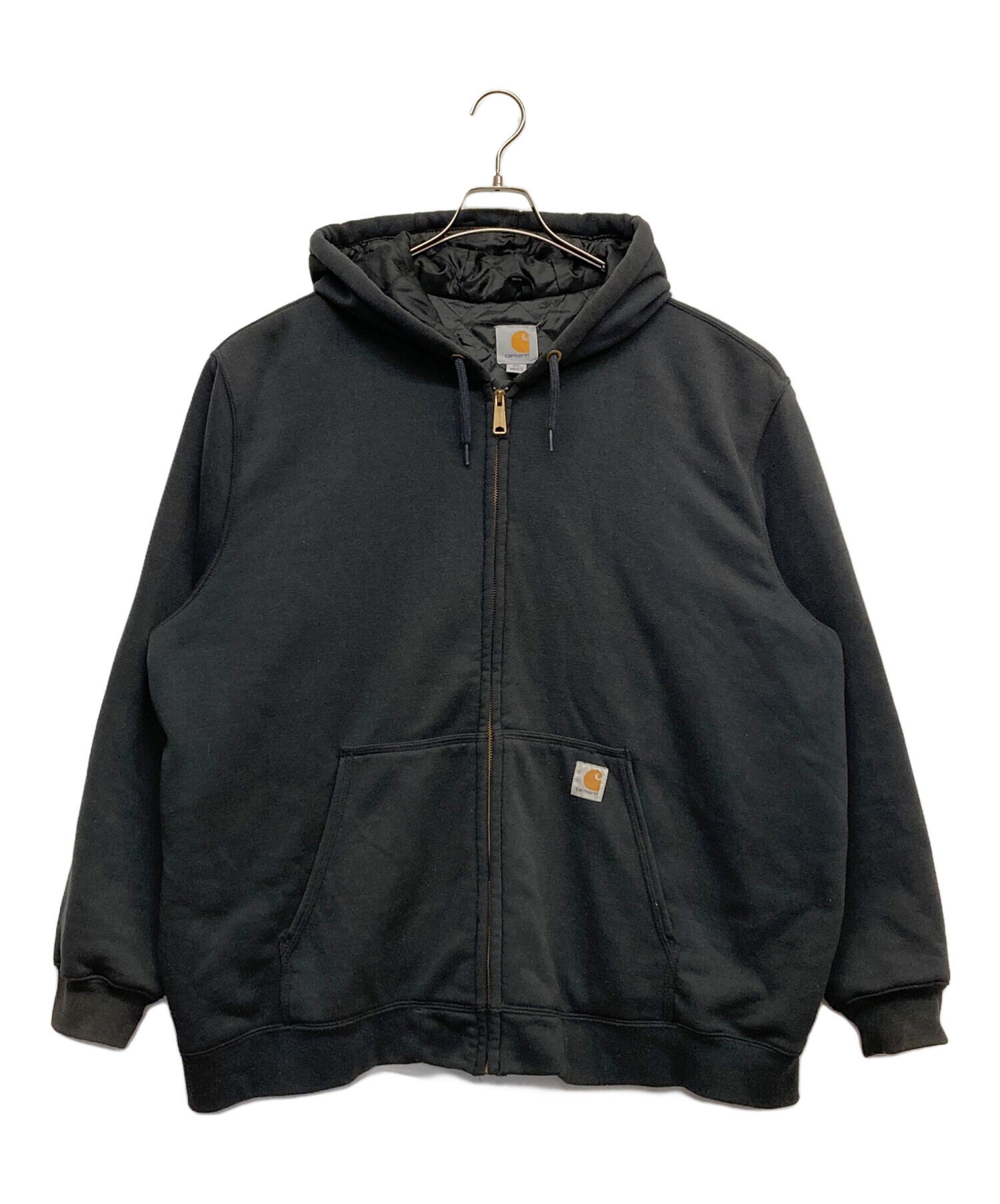 中古・古着通販】CarHartt (カーハート) ジップパーカー ブラック