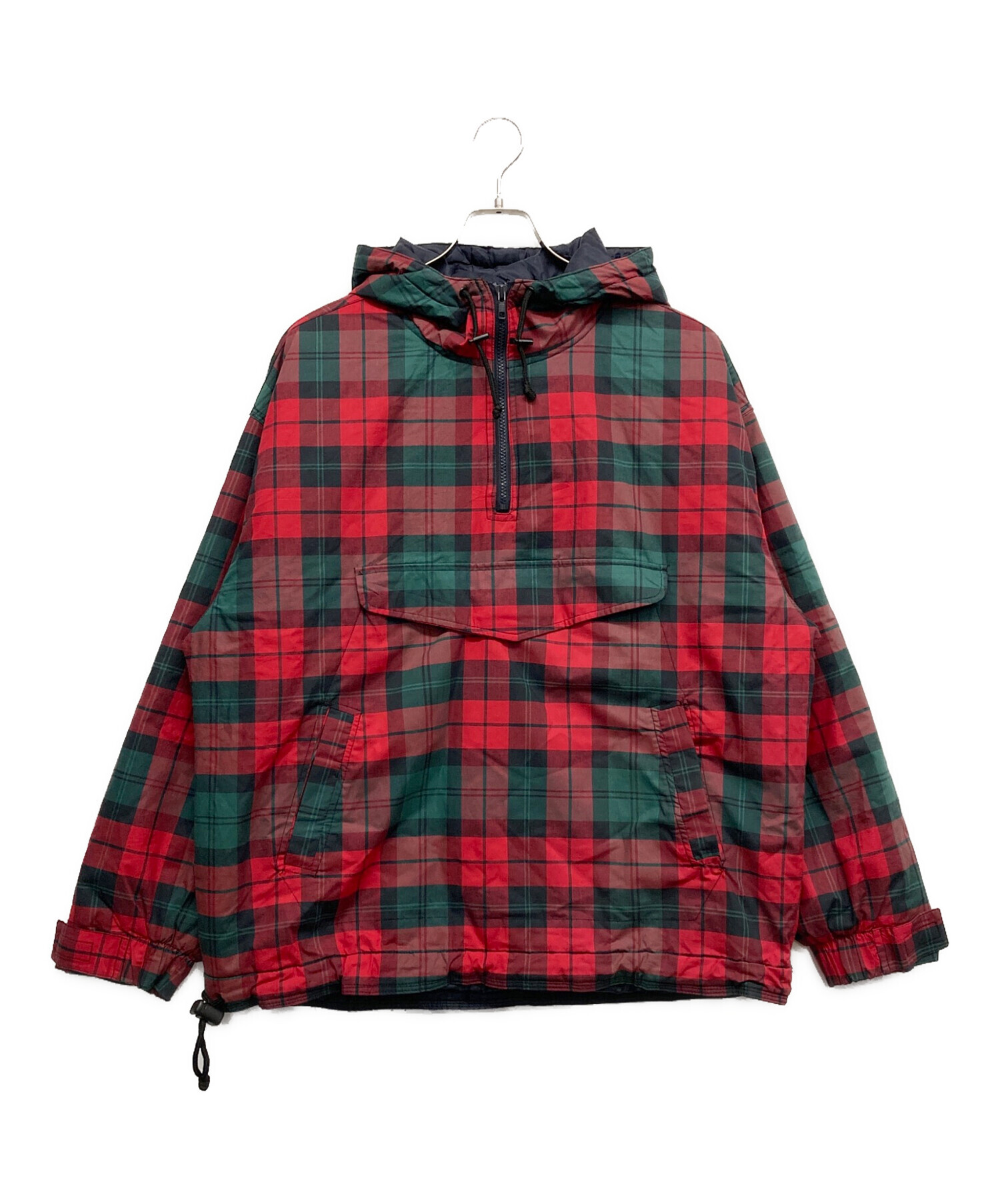 中古・古着通販】GAP (ギャップ) 90～00sチェック柄中綿アノラック