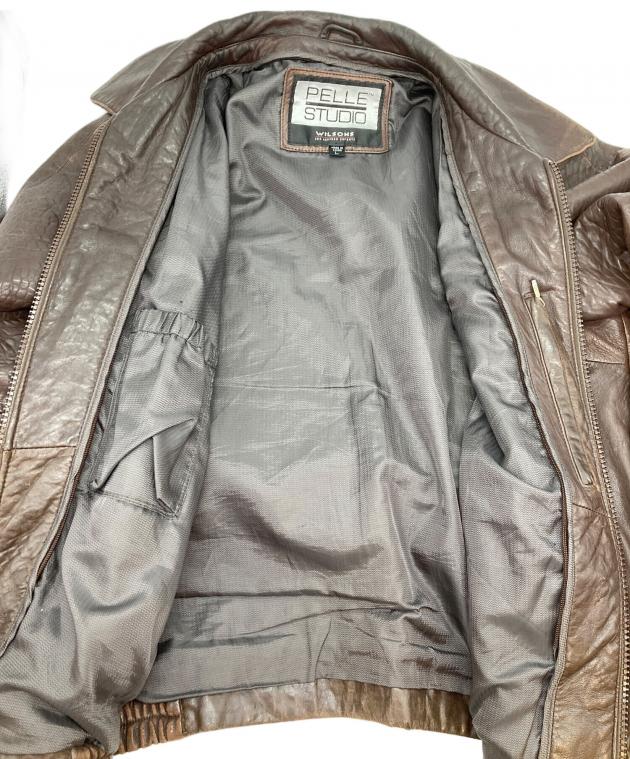 中古・古着通販】wilsons leather (ウィルソンズレザー) シングル