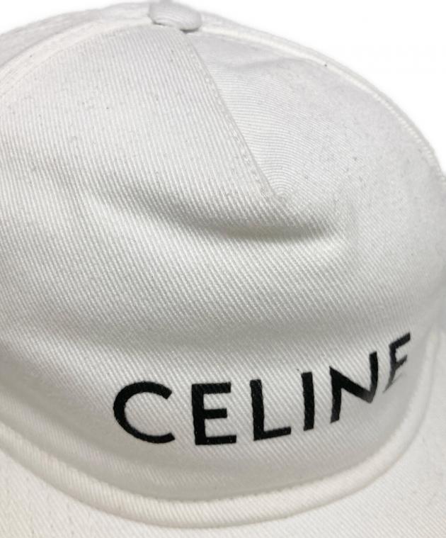 中古・古着通販】CELINE (セリーヌ) ロゴプリントベースボールキャップ