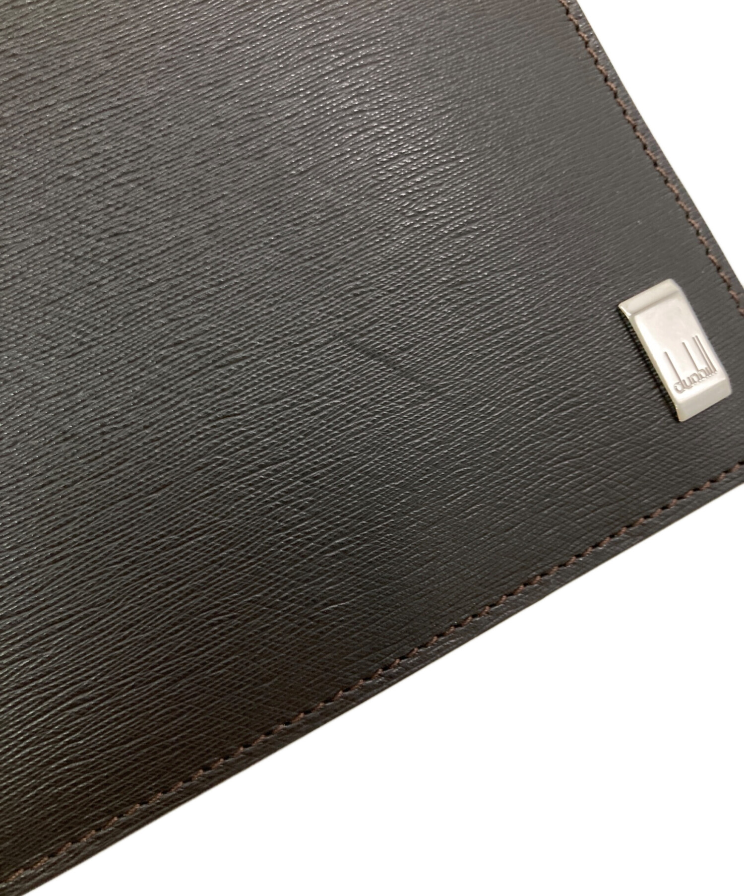 中古・古着通販】dunhill (ダンヒル) SIDECAR二つ折り財布 ダーク