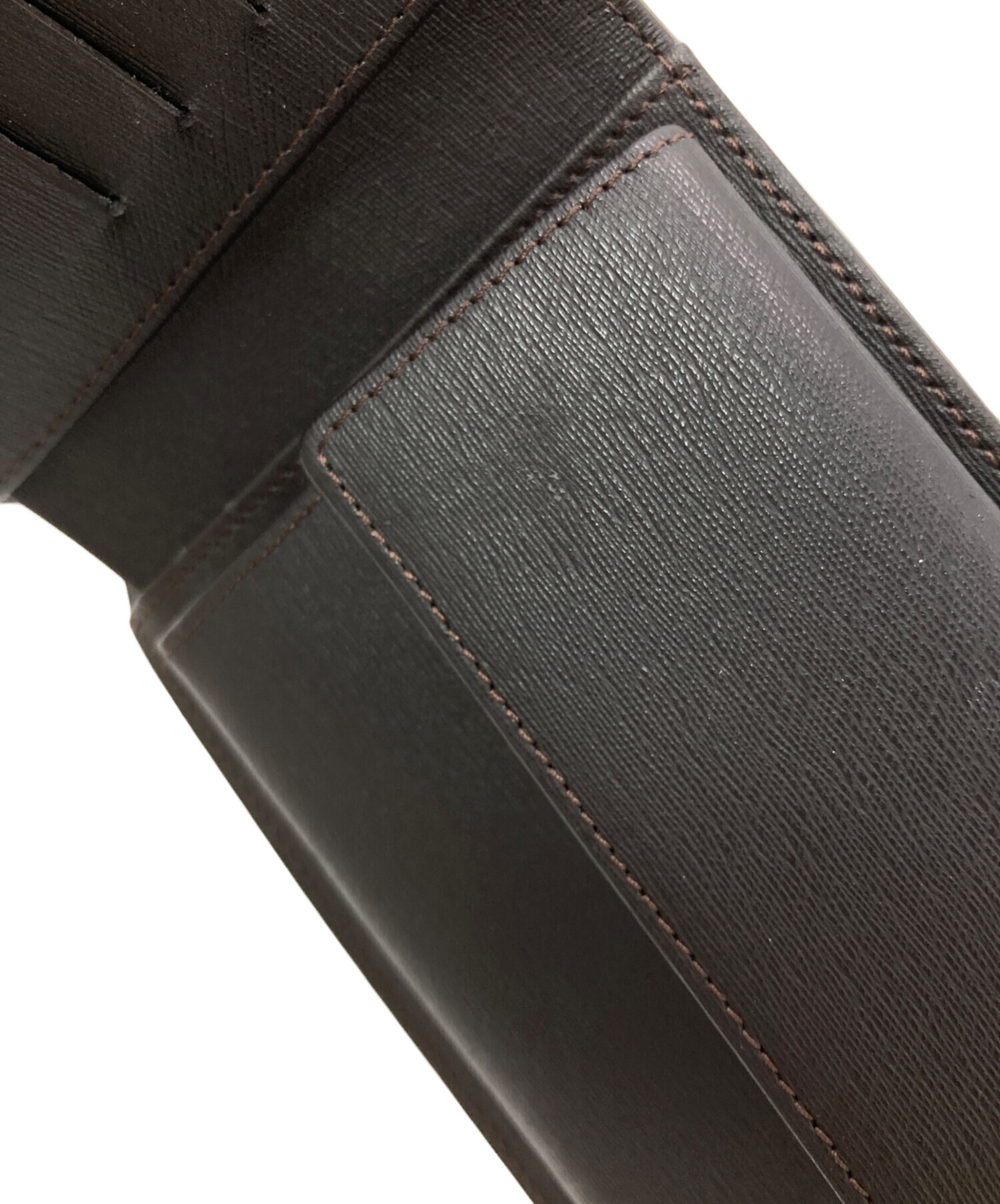 中古・古着通販】dunhill (ダンヒル) SIDECAR二つ折り財布 ダーク