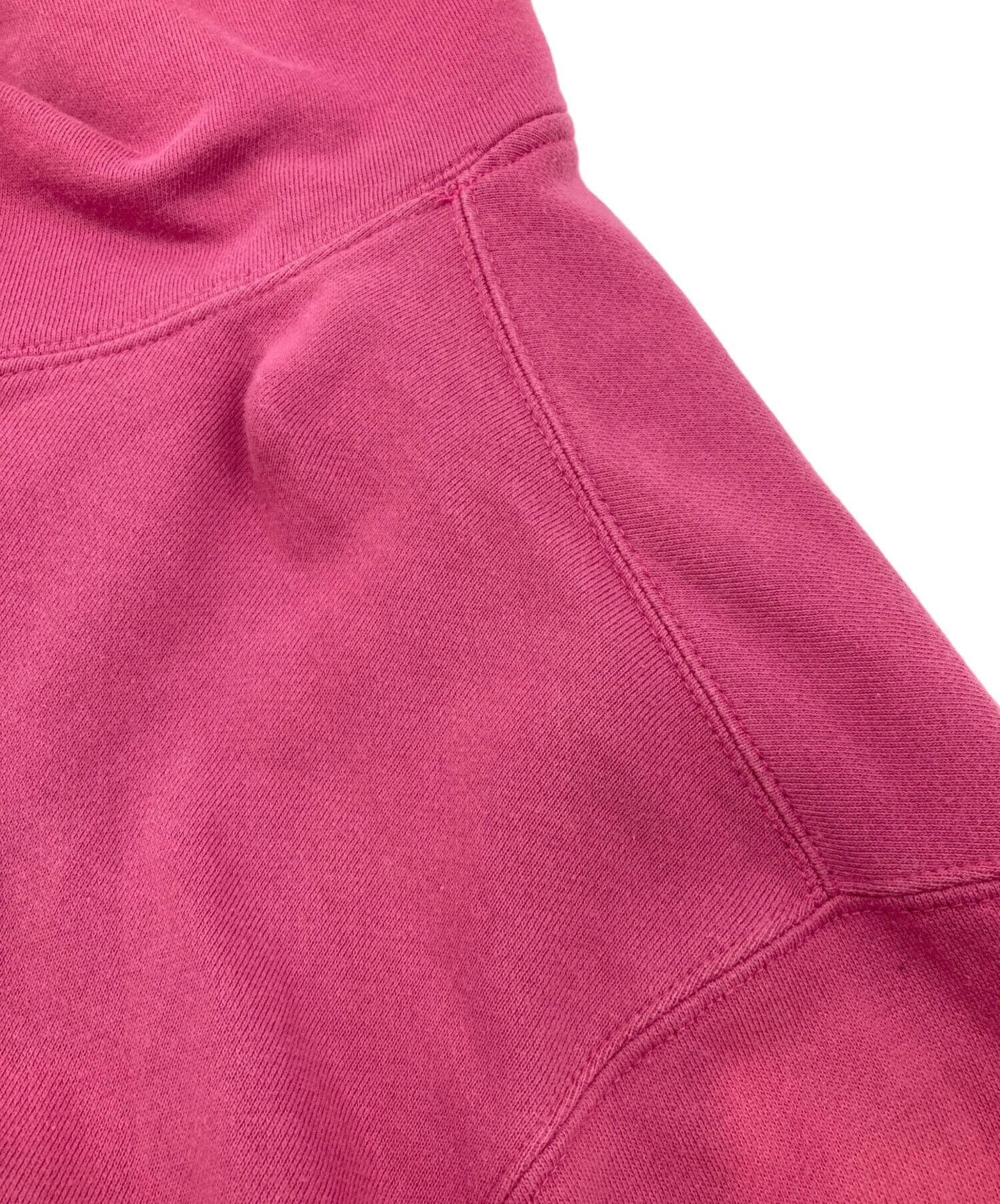 中古・古着通販】stussy (ステューシー) プルオーバーパーカー ピンク