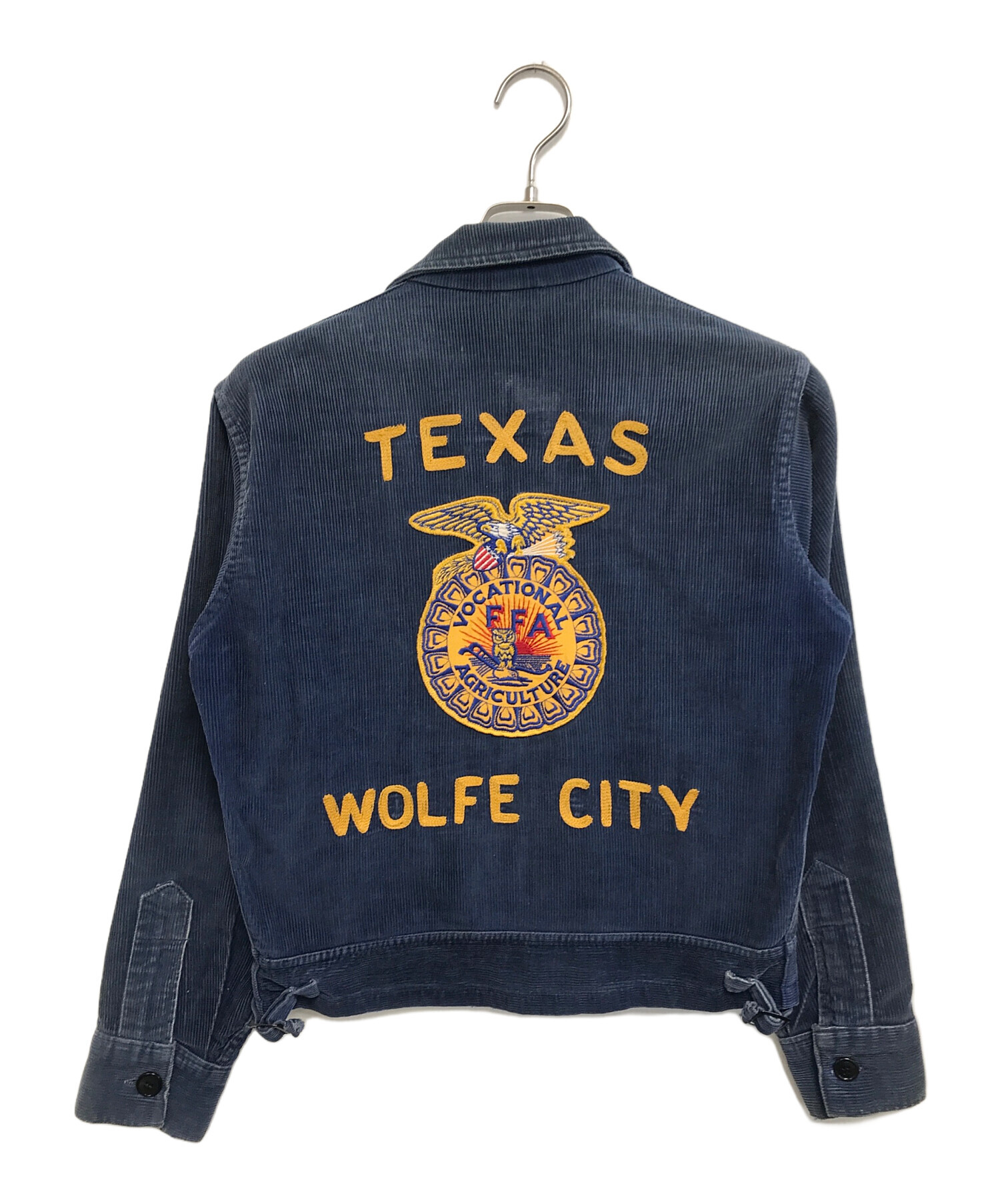 中古・古着通販】VINTAGE (ヴィンテージ) FFAジャケット ネイビー