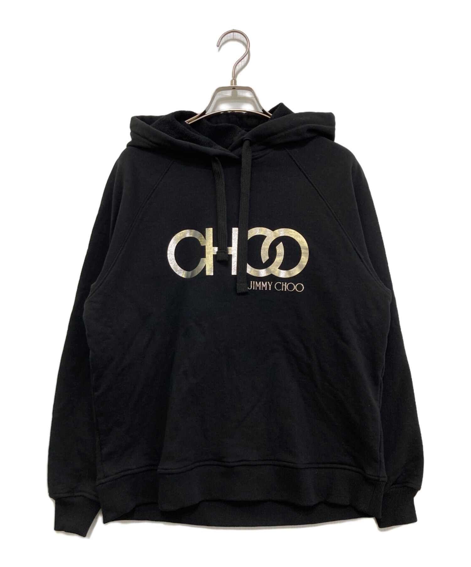 中古・古着通販】JIMMY CHOO (ジミーチュウ) ロゴプリントパーカー