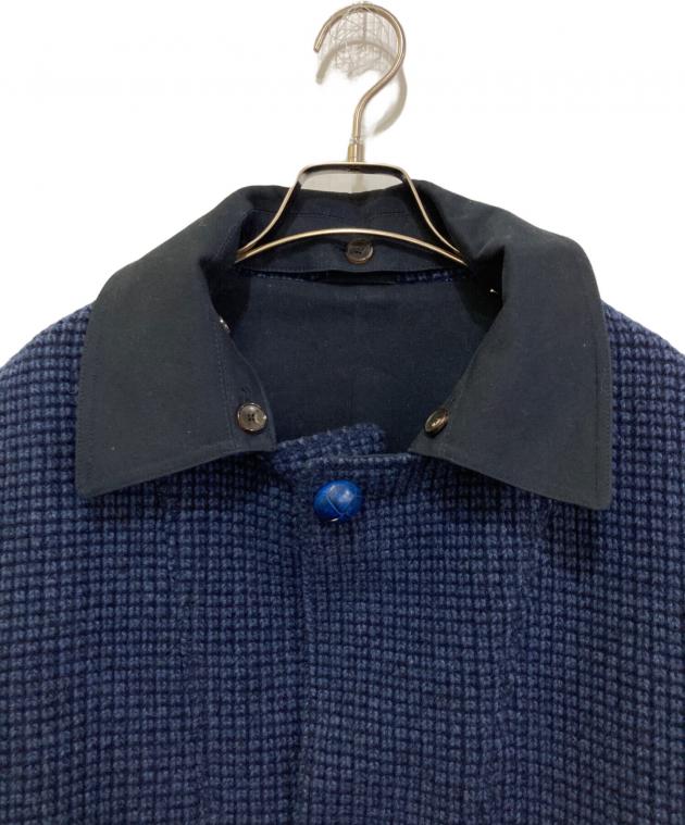 中古・古着通販】ETRO (エトロ) ライナー付ニットジャケット ネイビー