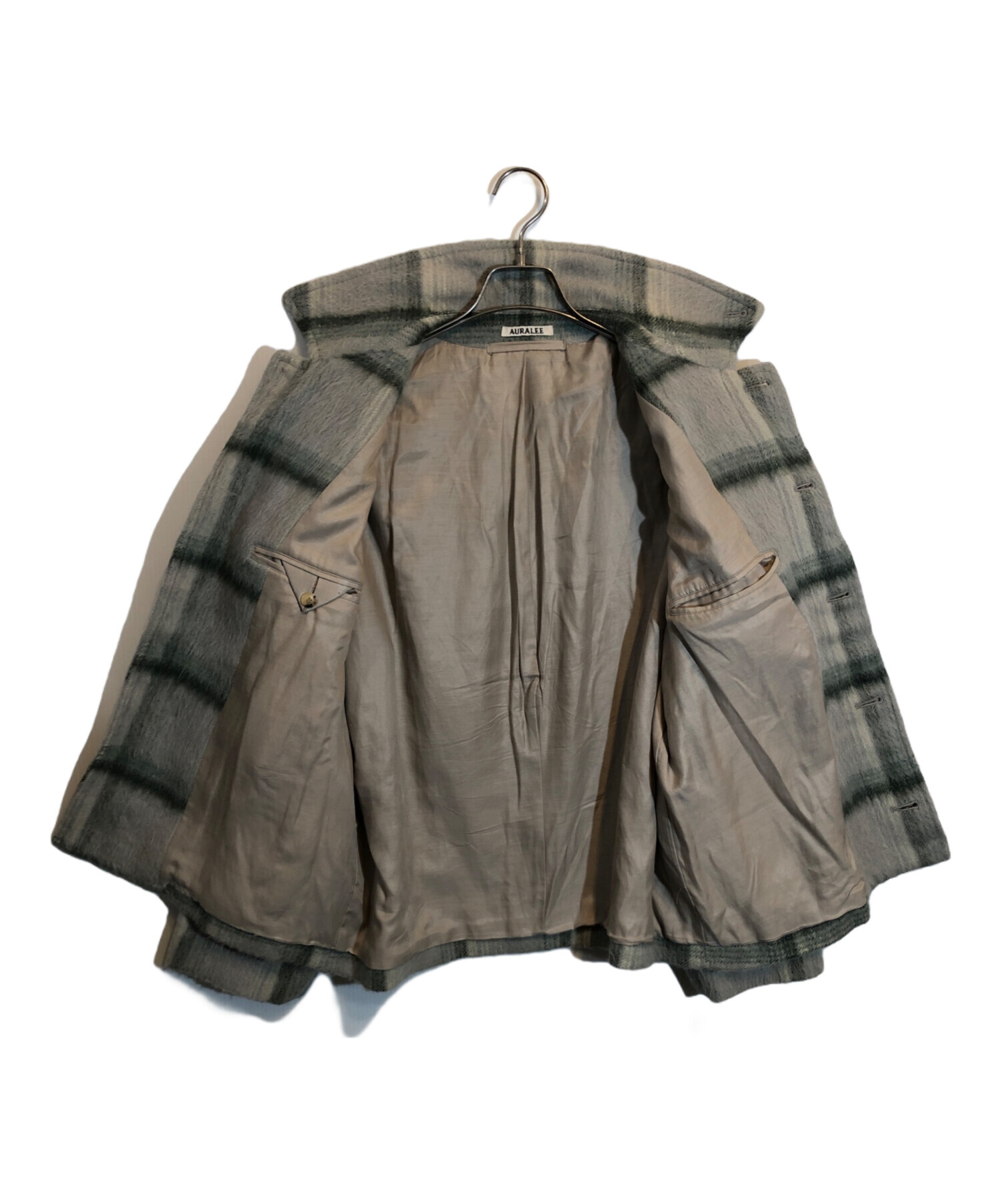 中古・古着通販】AURALEE (オーラリー) SURI ALPACA SHAGGY CHECK