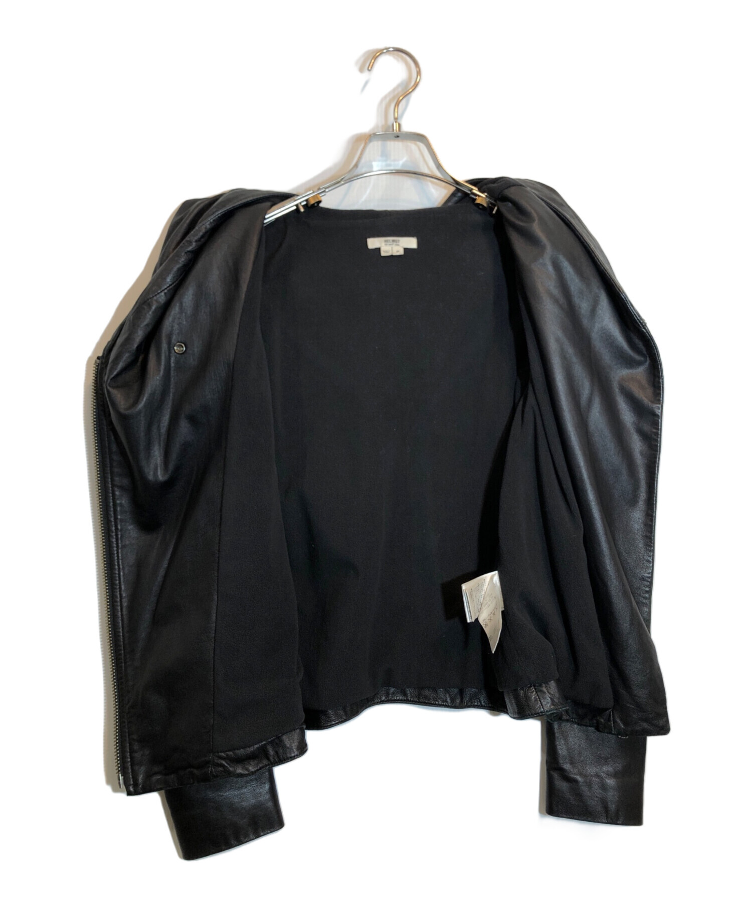 中古・古着通販】HELMUT LANG (ヘルムートラング) フード付レザー