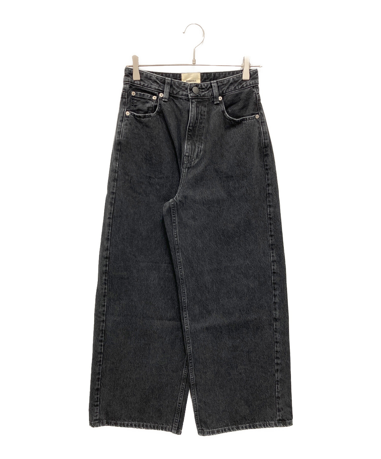 中古・古着通販】SHISHIKUI (シシクイ) Dad / Blackデニムパンツ