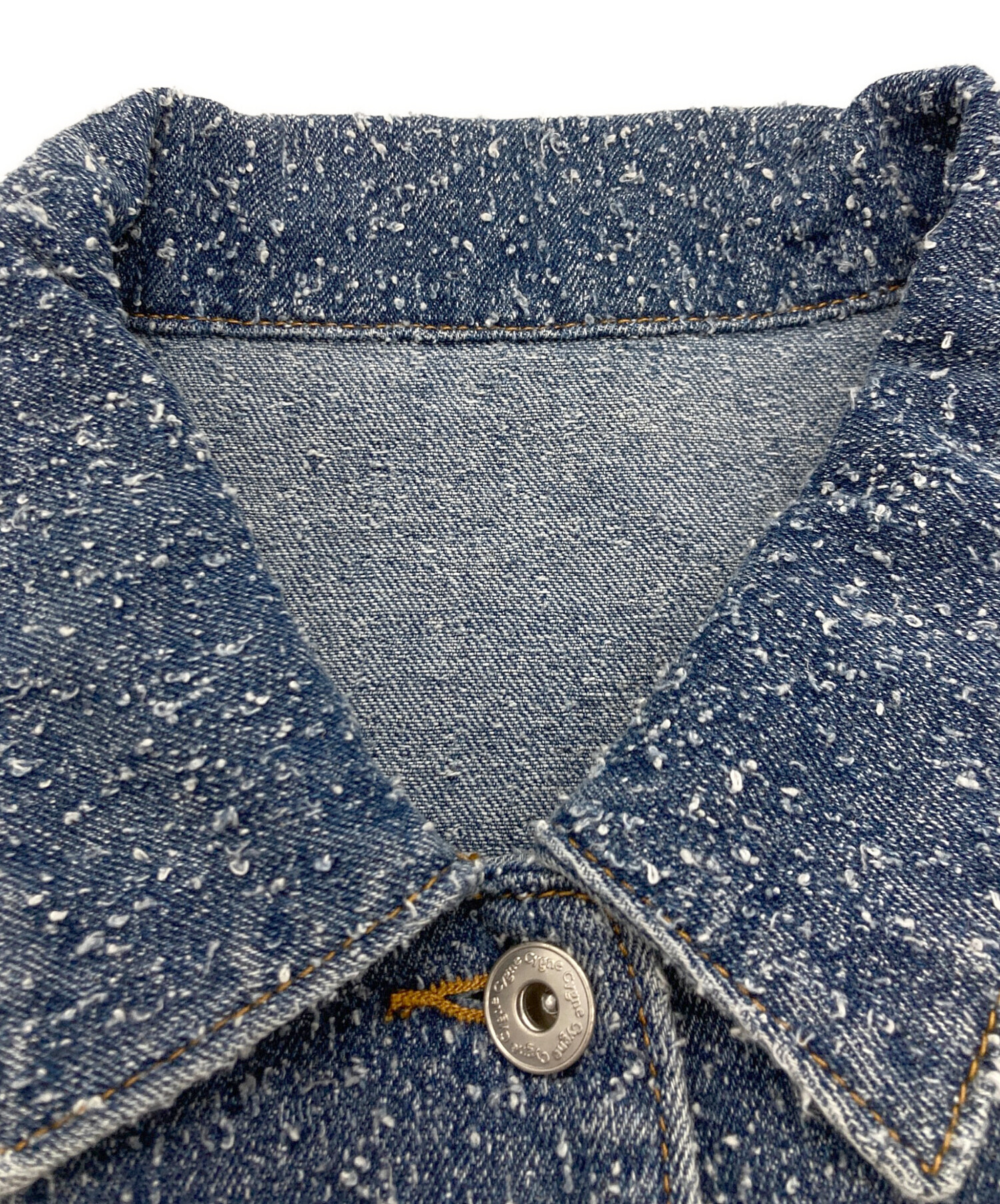 中古・古着通販】cygne (シーニュ) ファンシーデニムジャケット デニム