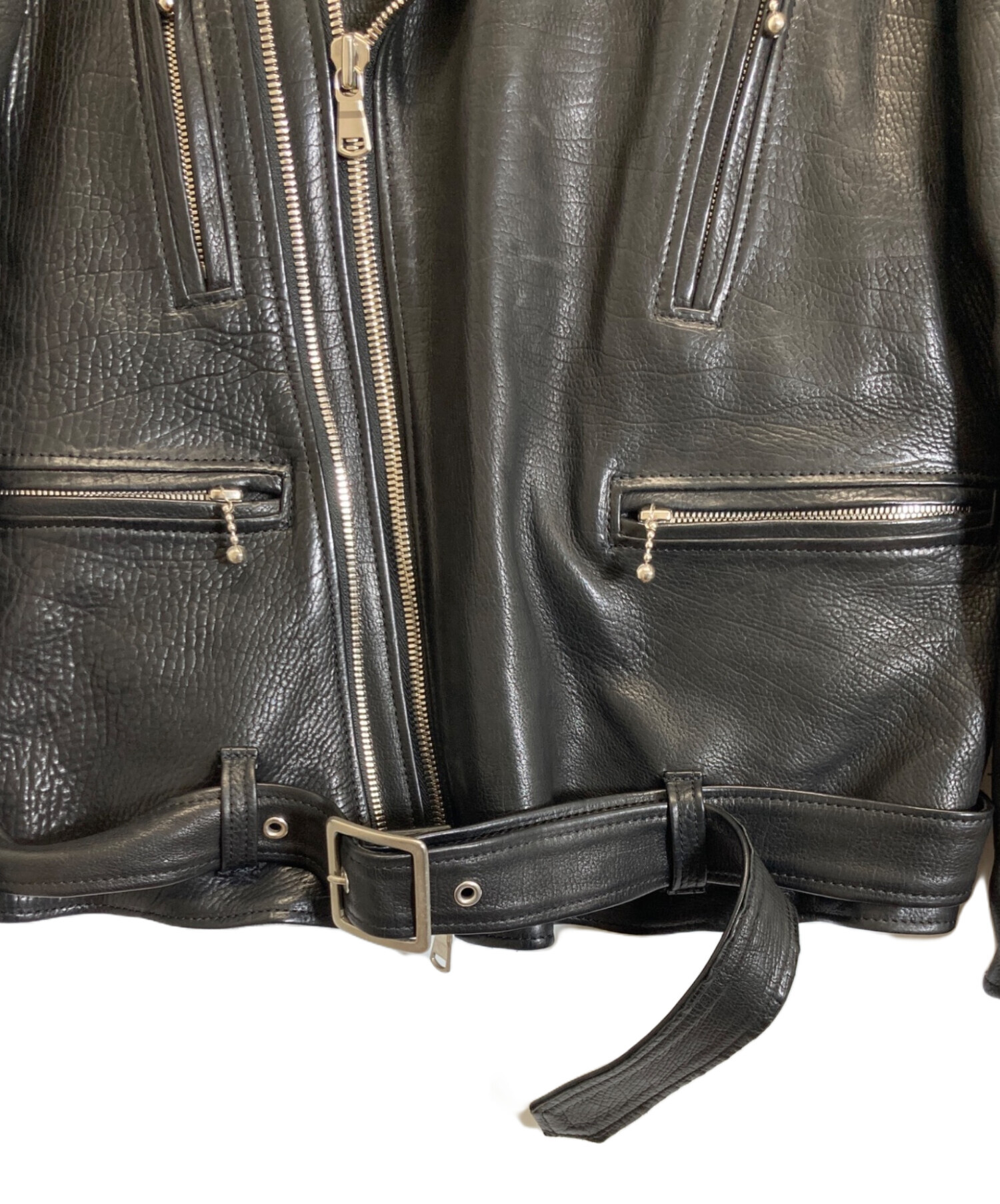 中古・古着通販】THE VIRIDI-ANNE (ヴィリジアン) ダブルレーンレザー