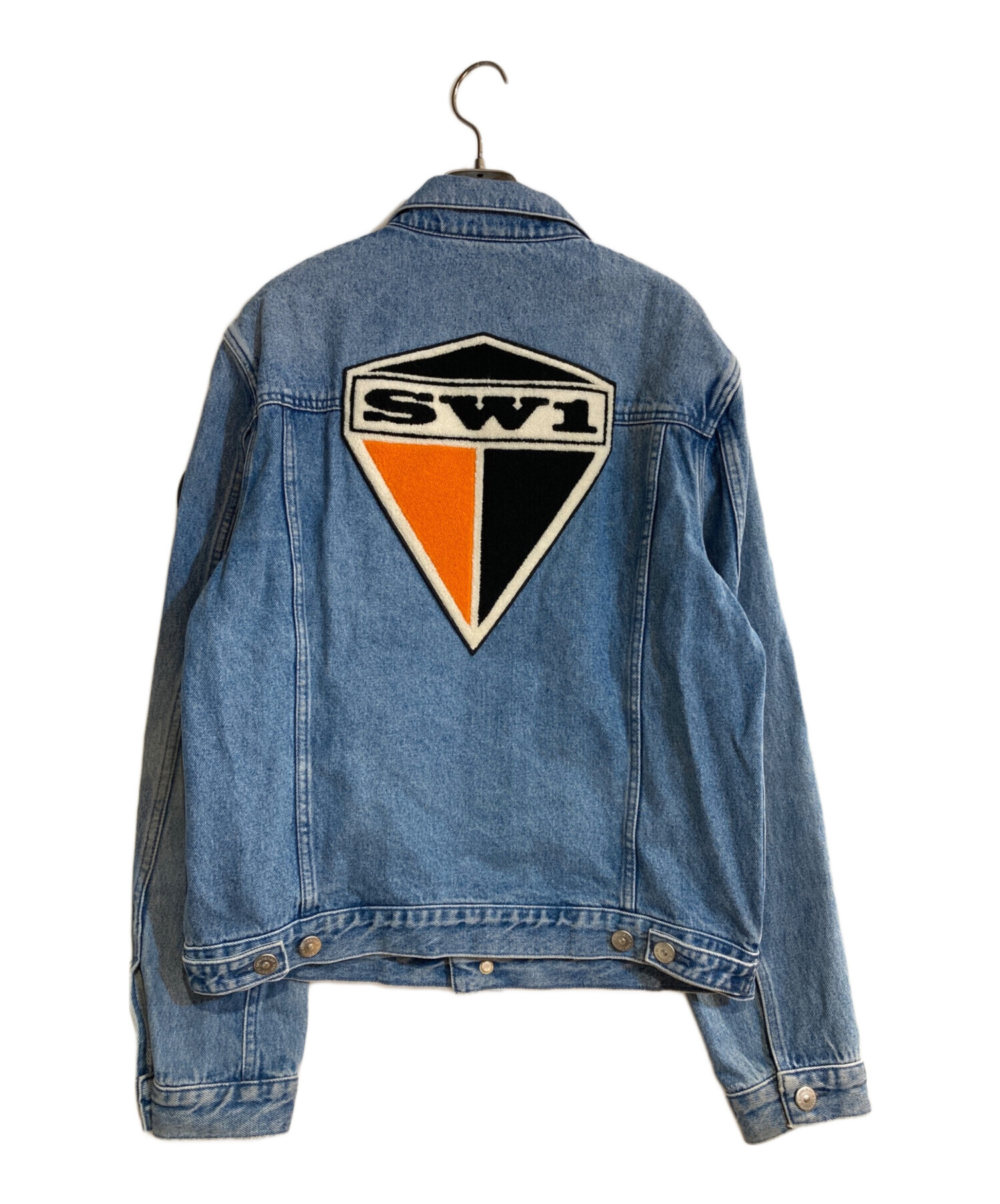 中古・古着通販】BURBERRY (バーバリー) ロゴワッペンデニムジャケット