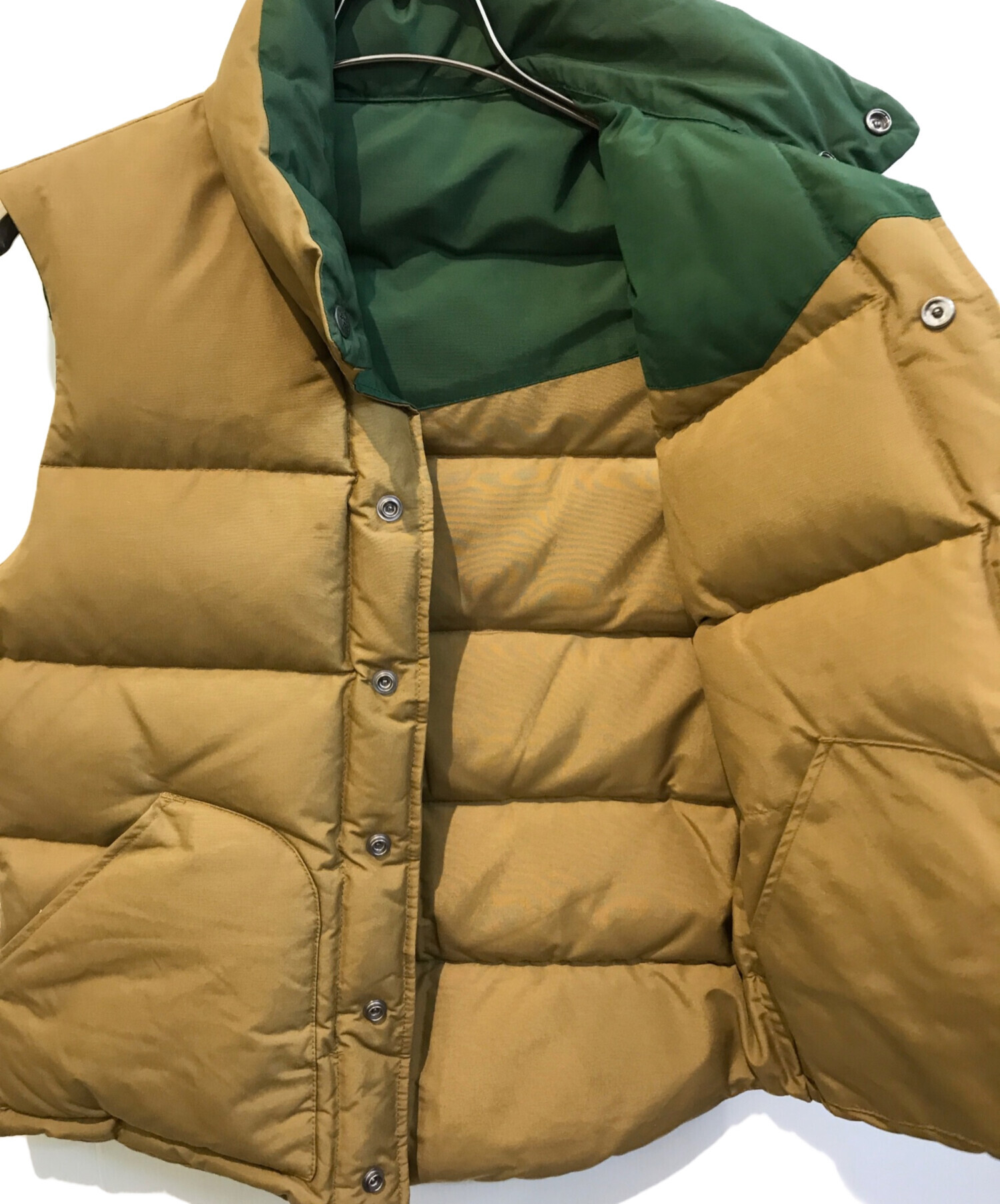 Mt.RAINIER DESIGN 【キルティング ダウンベスト グースダウン