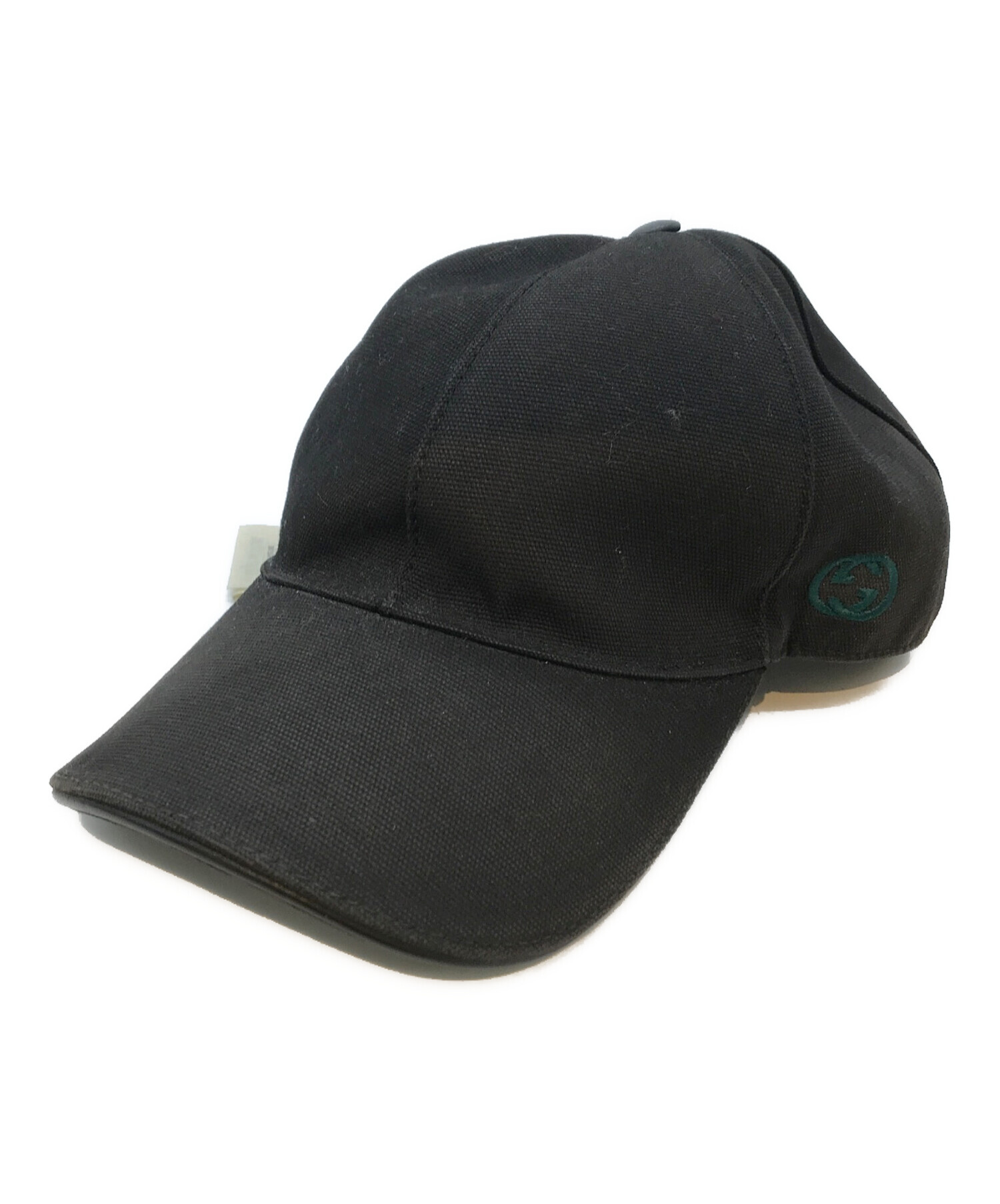 中古・古着通販】GUCCI (グッチ) キャップ 387554 ブラック｜ブランド