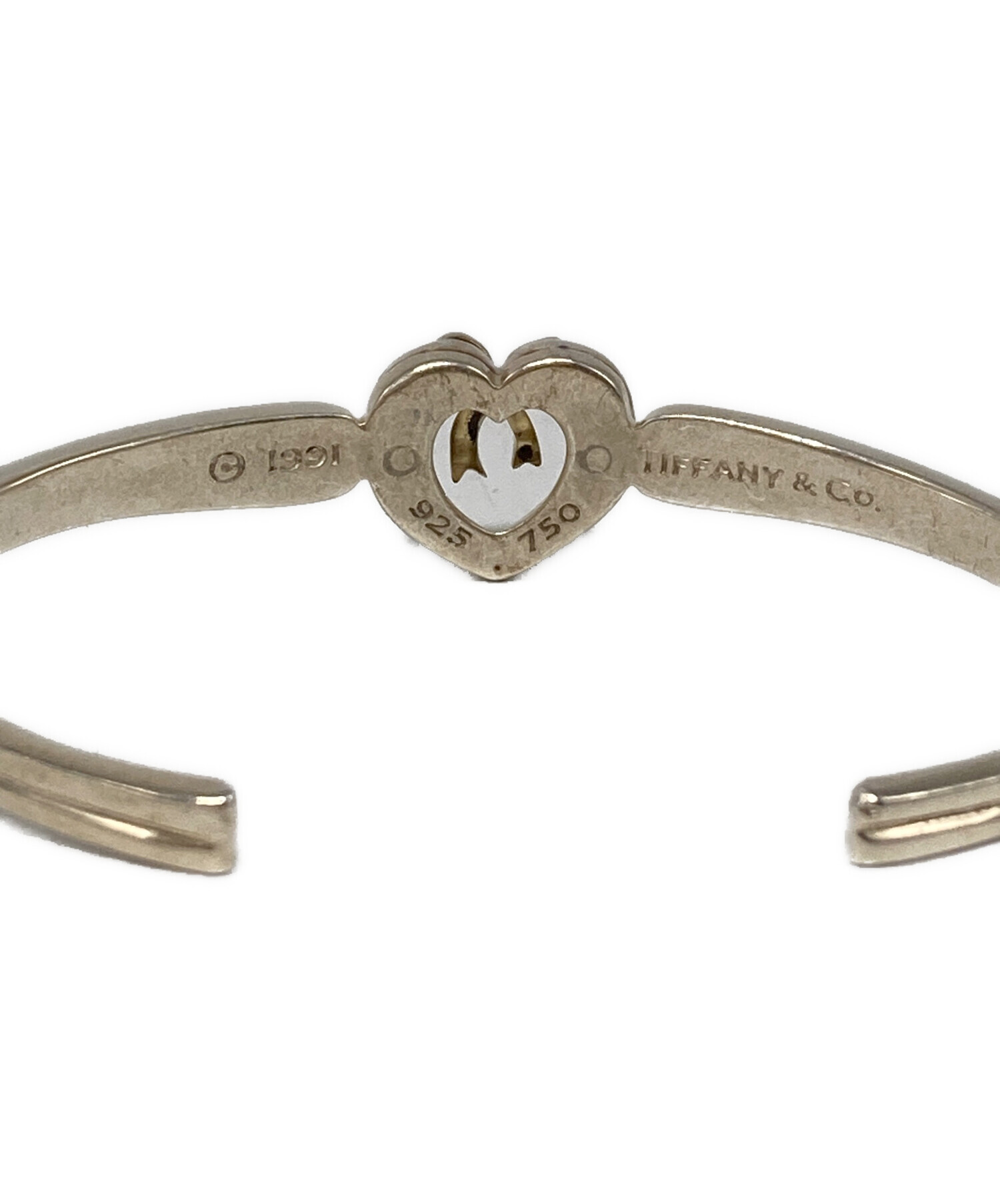 中古・古着通販】TIFFANY & Co. (ティファニー) ハートリボンバングル