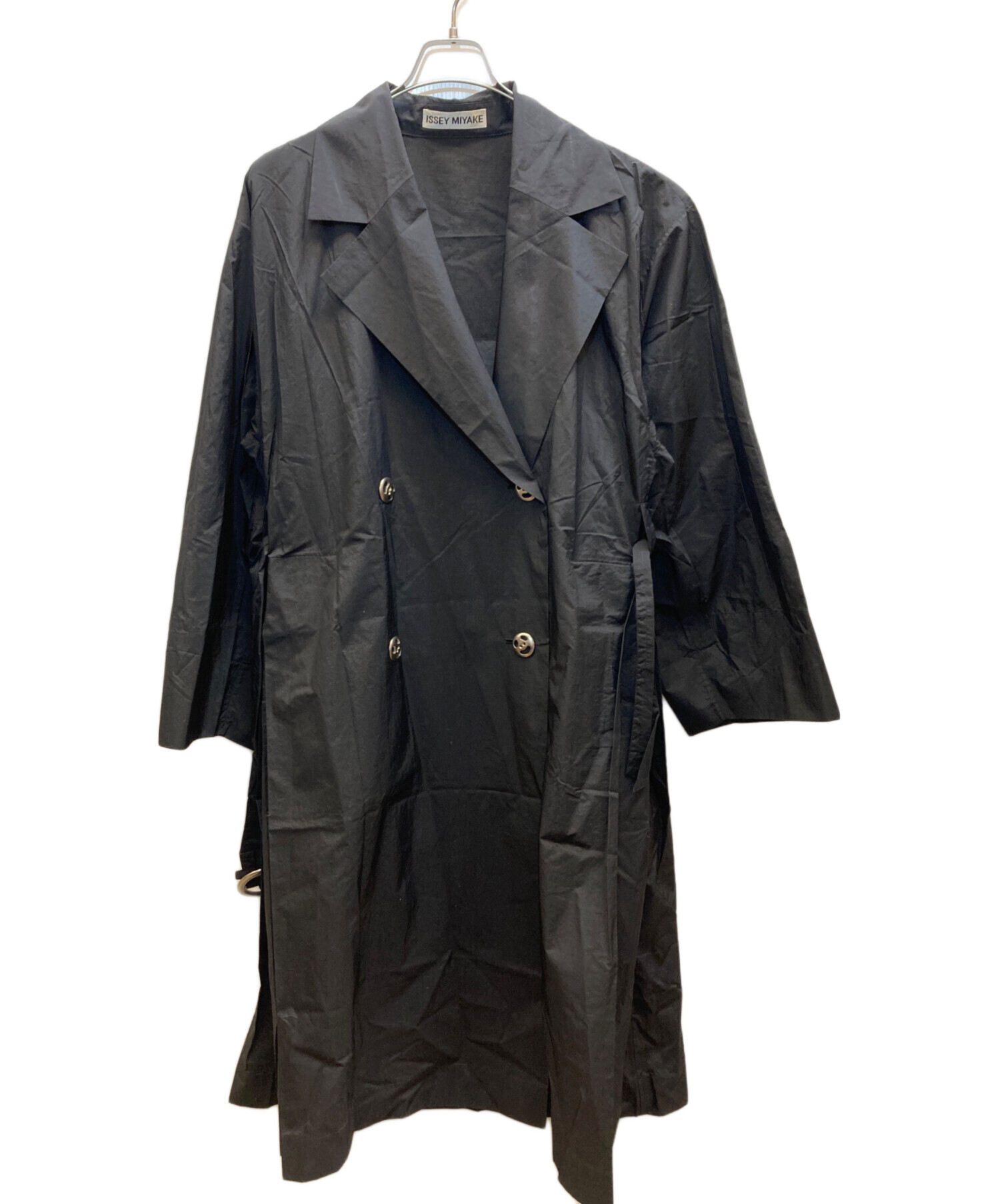 中古・古着通販】ISSEY MIYAKE (イッセイミヤケ) ナイロンコート