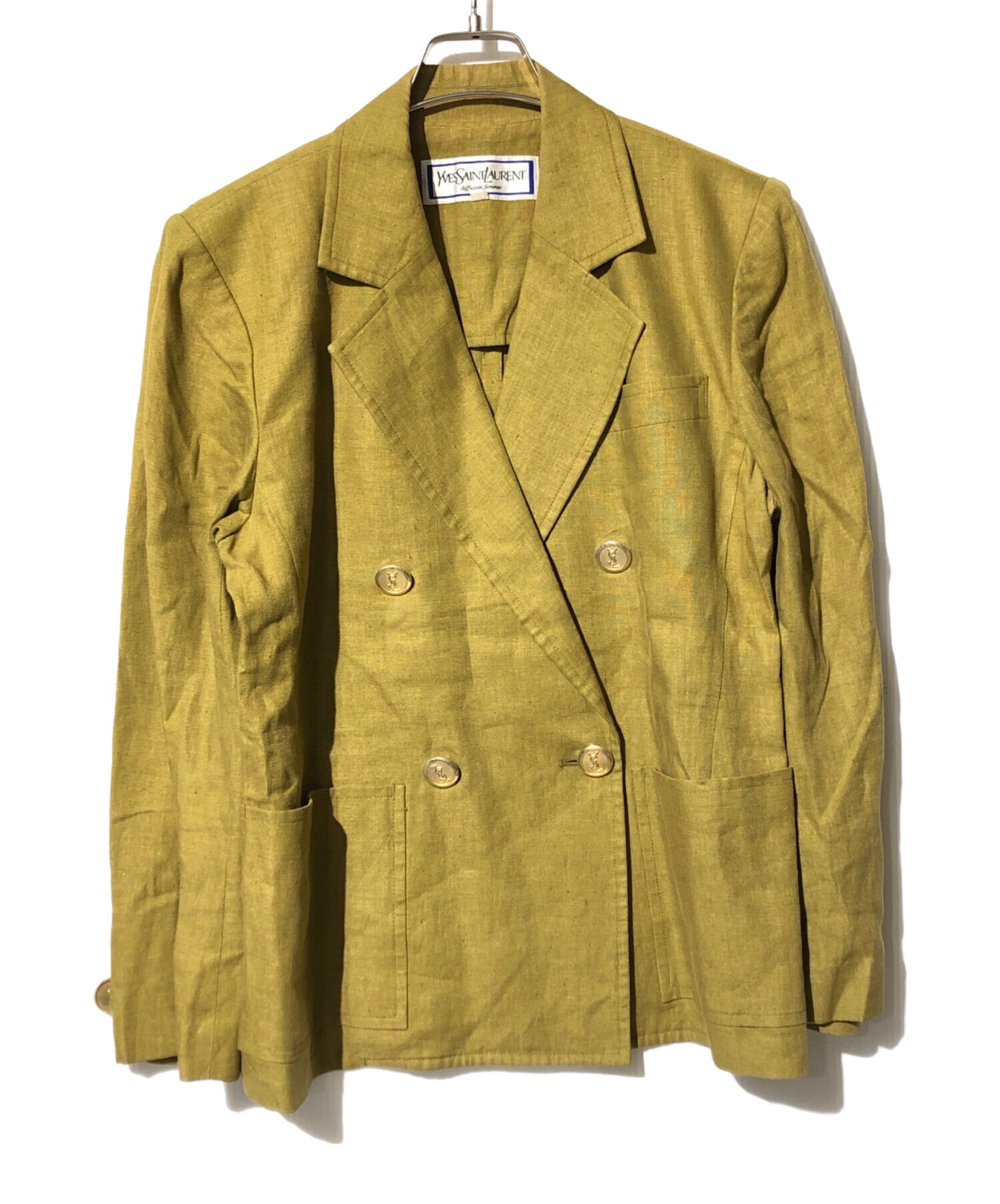 中古・古着通販】Yves Saint Laurent (イヴサンローラン) 90's金釦