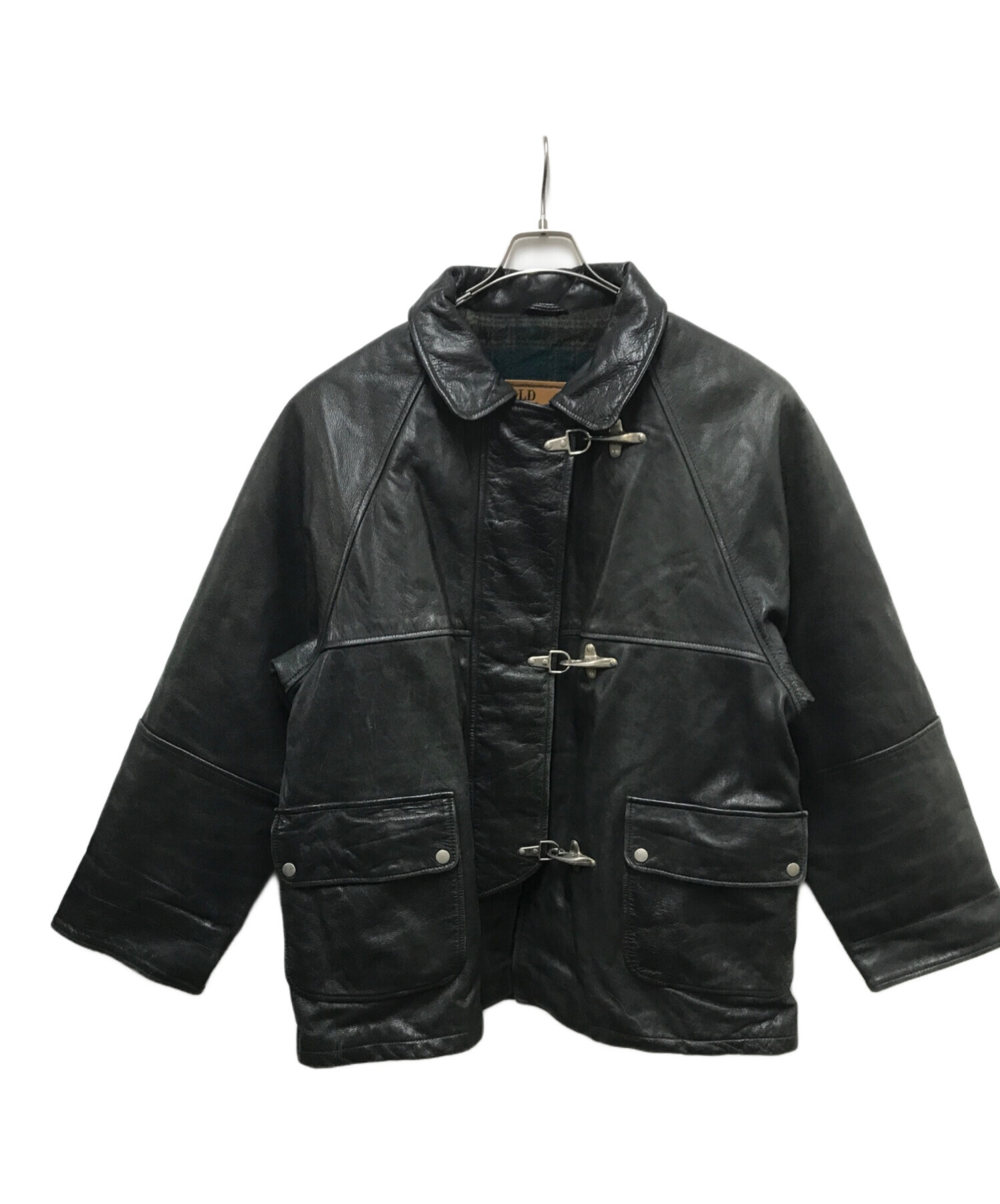 中古・古着通販】OLD BROW'N (オールドブラウン) ファイヤーマンレザー