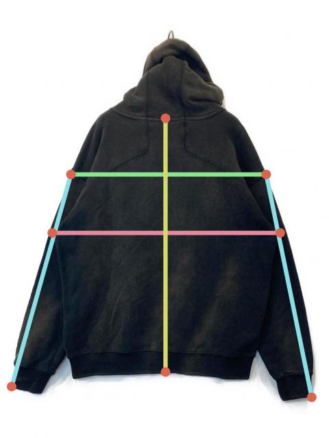 中古・古着通販】ANTIMID (アンチミッド) エイジングデザインパーカー