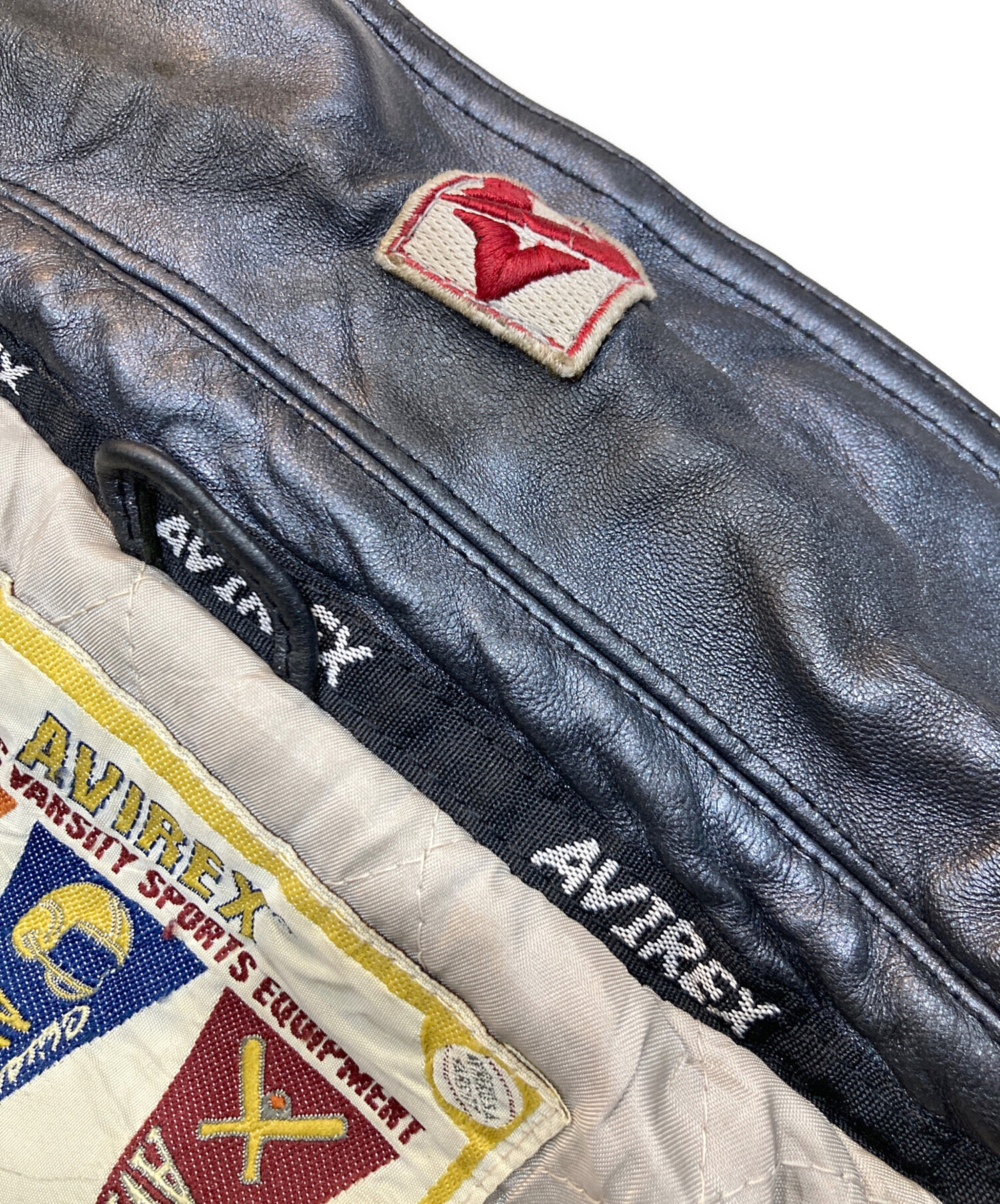 中古・古着通販】AVIREX (アヴィレックス) 77/78レザージャケット