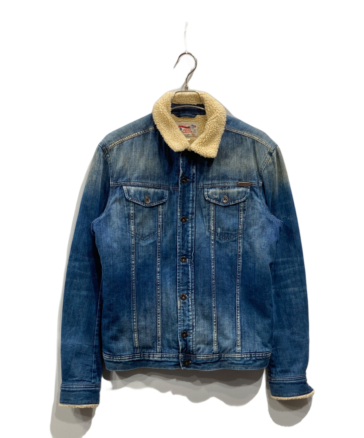 中古・古着通販】DIESEL (ディーゼル) 裏ボアデニムジャケット